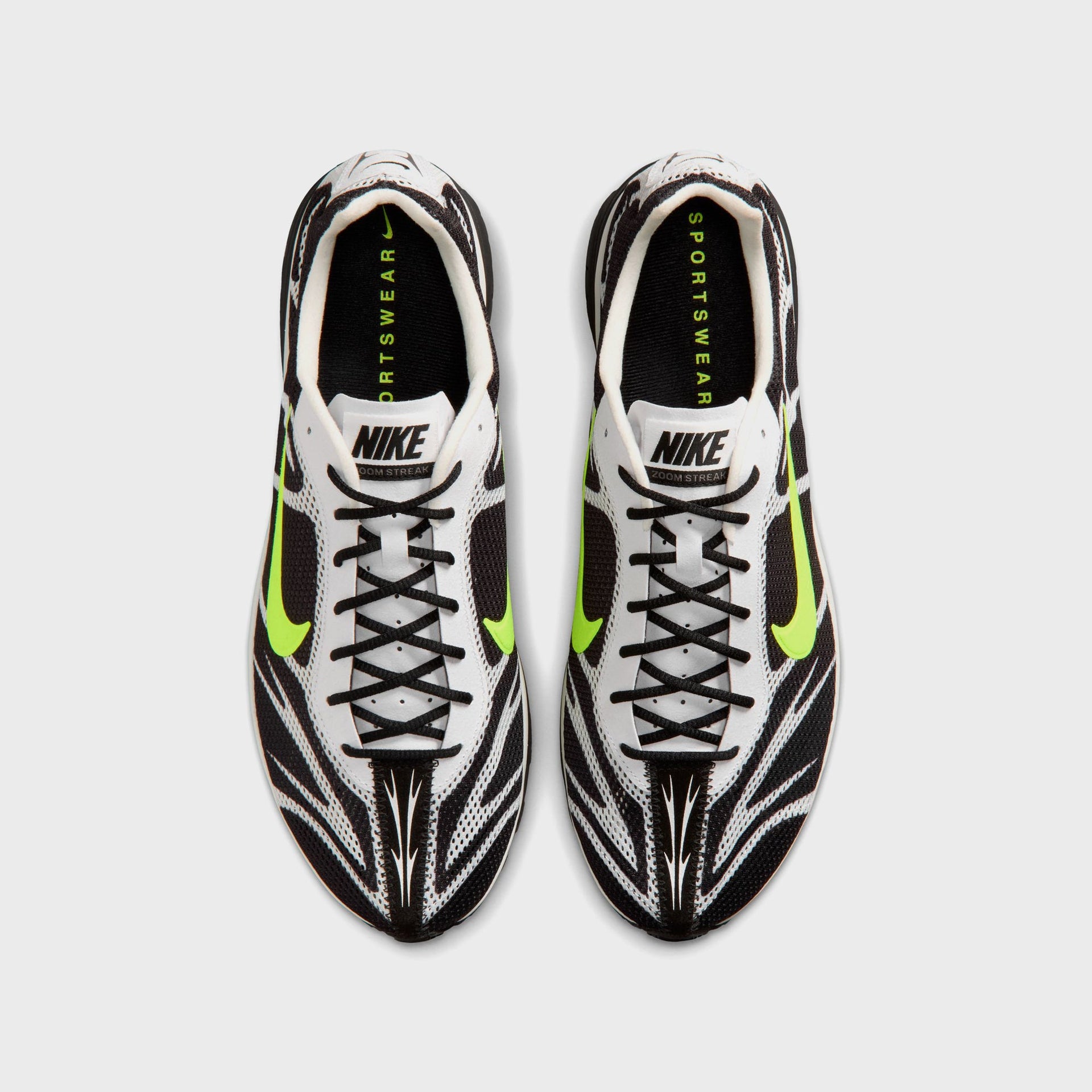 Nike Zoom Streak 3 - White / Volt / Flat Pewter / Black