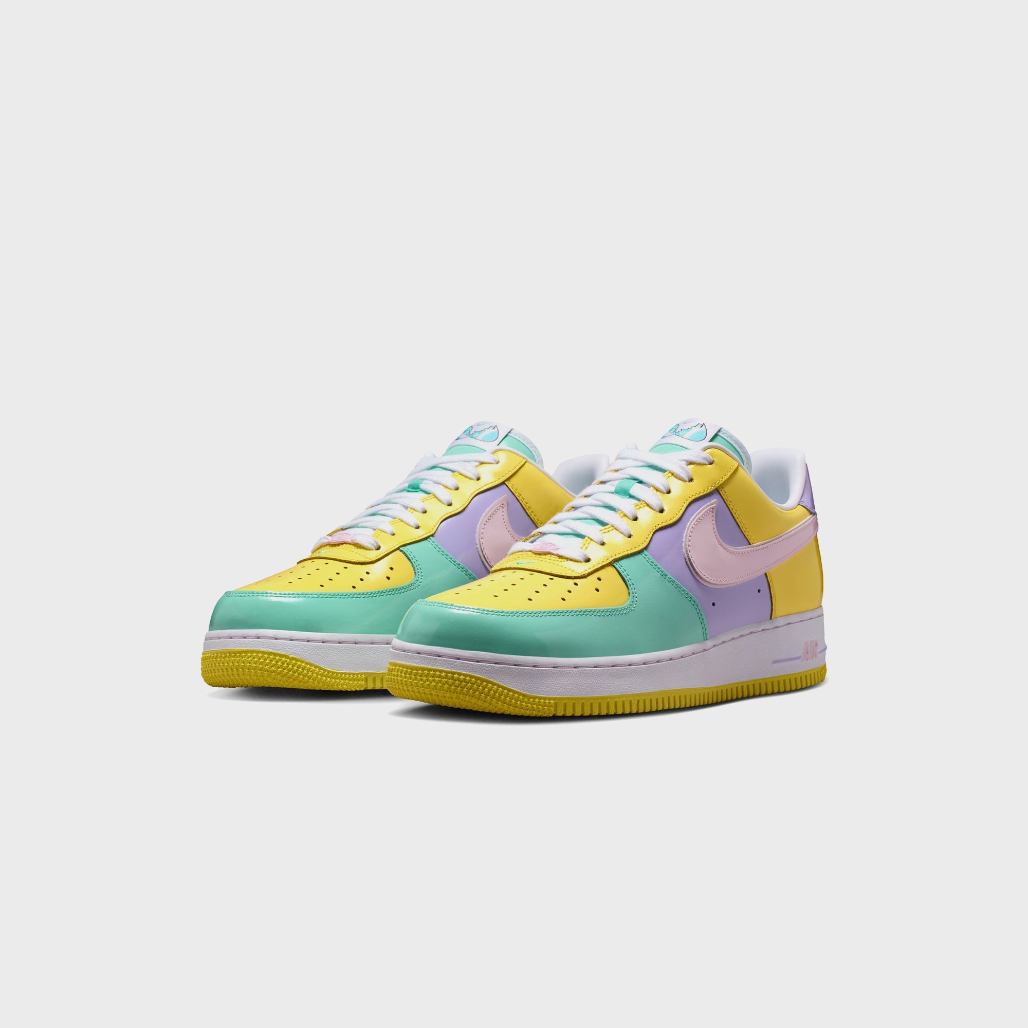 【ぽんすけ様】Nike Air Force 1 パステルカラー Nike Air Force 1 '07 - Yellow Pulse / Pink Foam / Hydrangeas – Kith