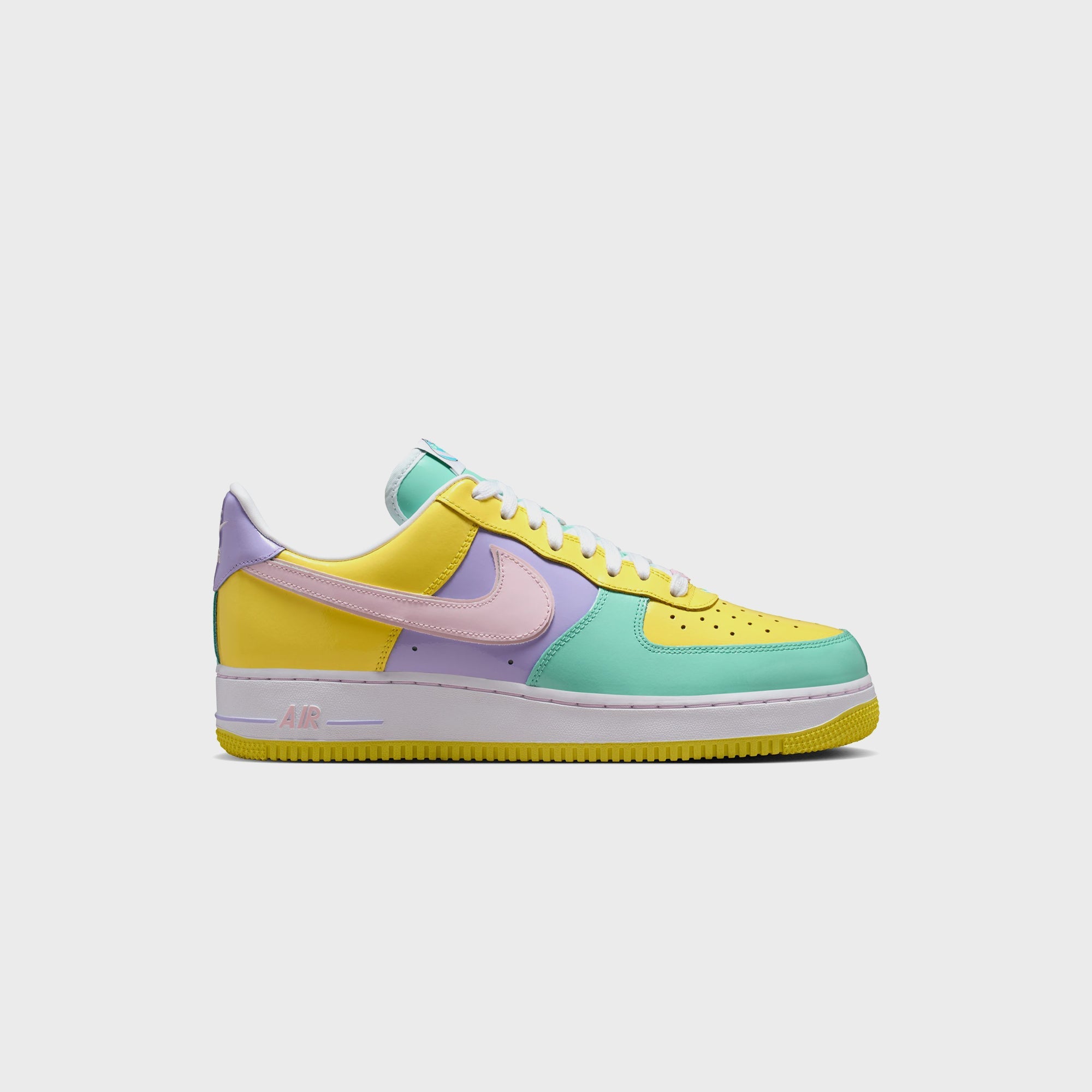 Nike Air Force 1 '07 - Yellow Pulse / Pink Foam / Hydrangeas – Kith