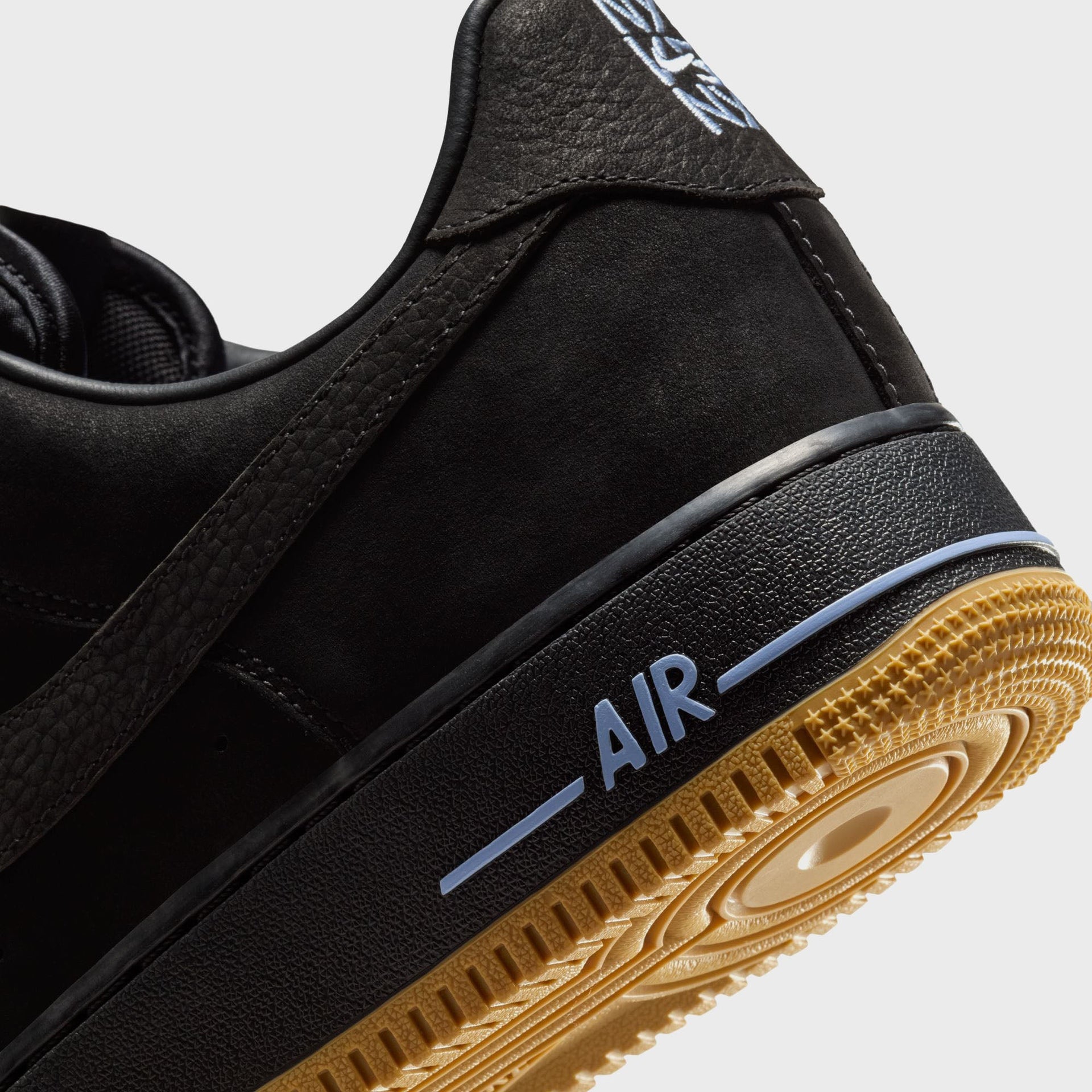 Nike x Ja Morant Air Force 1 '07 - Sundial / Cobalt Bliss / Black