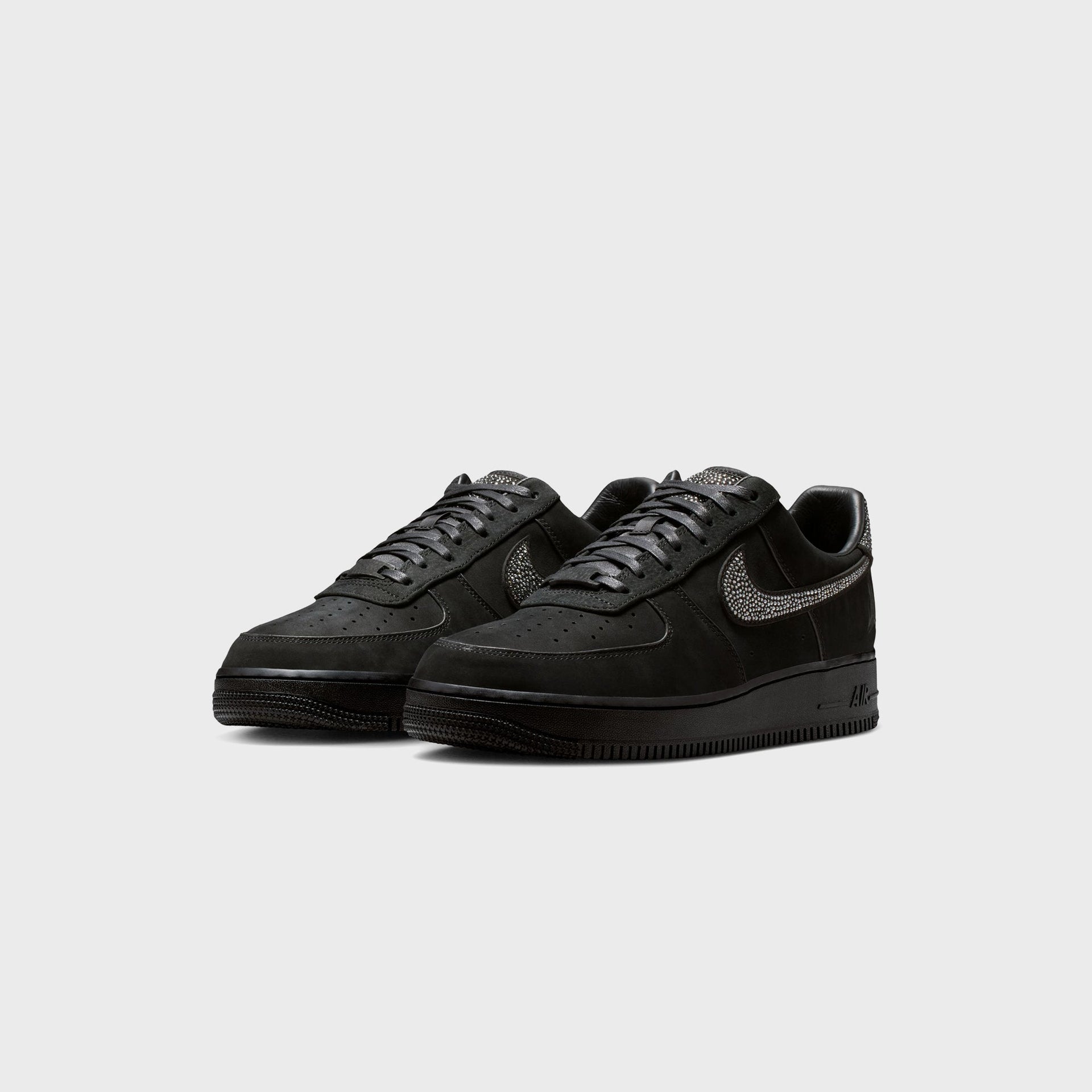 Nike x Ja Morant Air Force 1 Low - Black / Metallic Silver / Cobalt Bliss