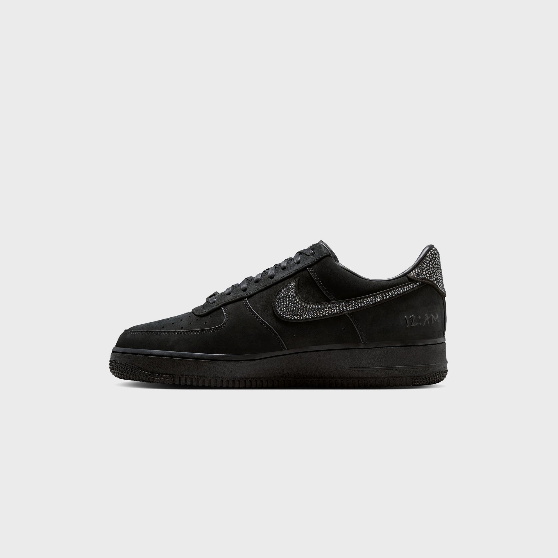Nike x Ja Morant Air Force 1 Low - Black / Metallic Silver / Cobalt Bliss