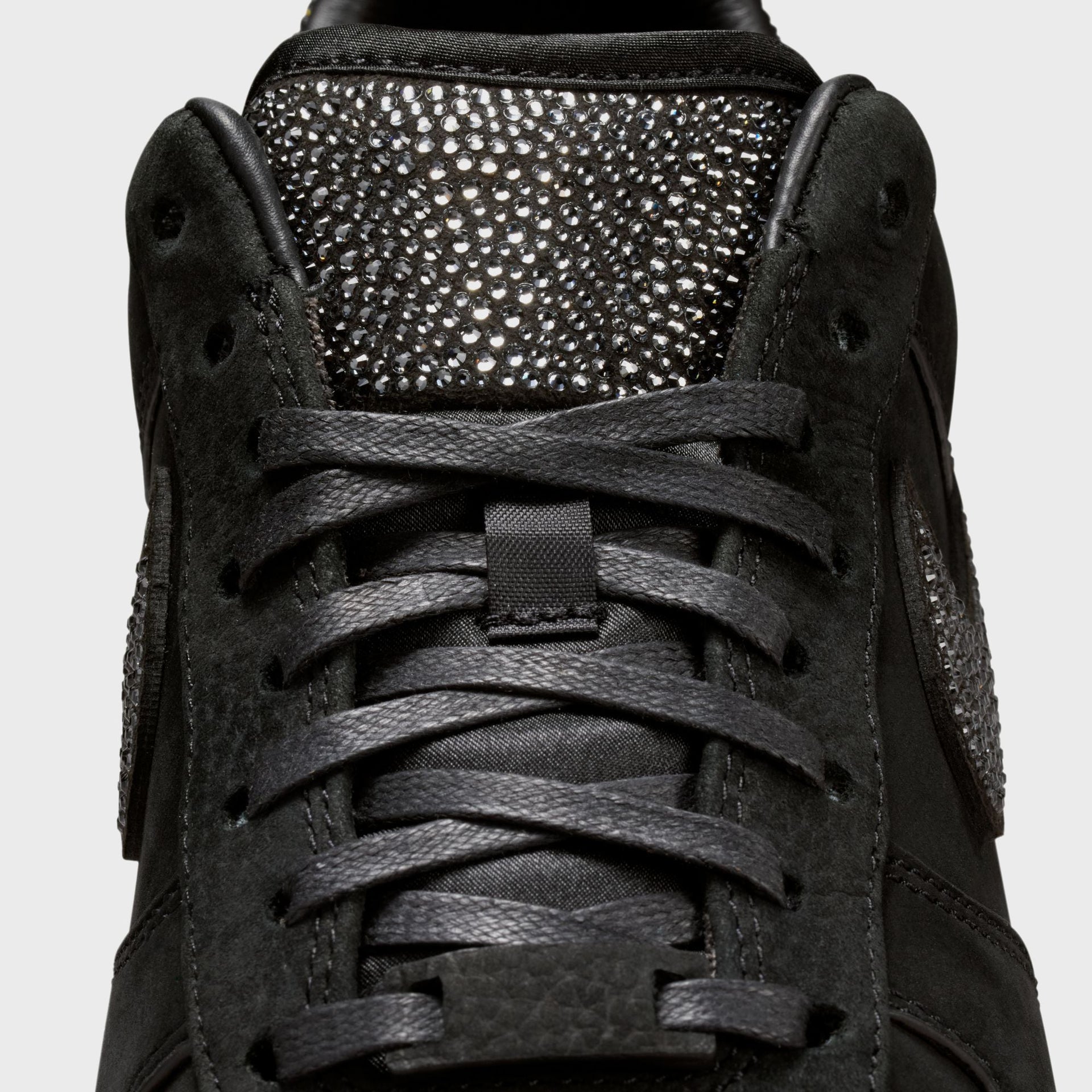Nike x Ja Morant Air Force 1 Low - Black / Metallic Silver / Cobalt Bliss