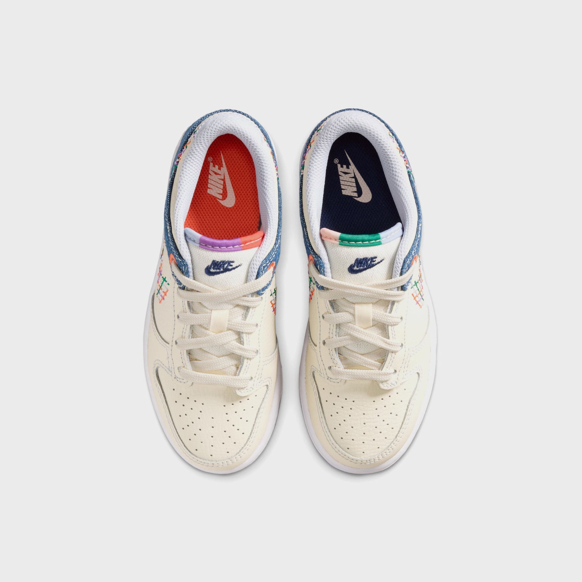 Nike PS Dunk Low - Soft Pearl / Blue Denim / Midnight Navy / Multicolor