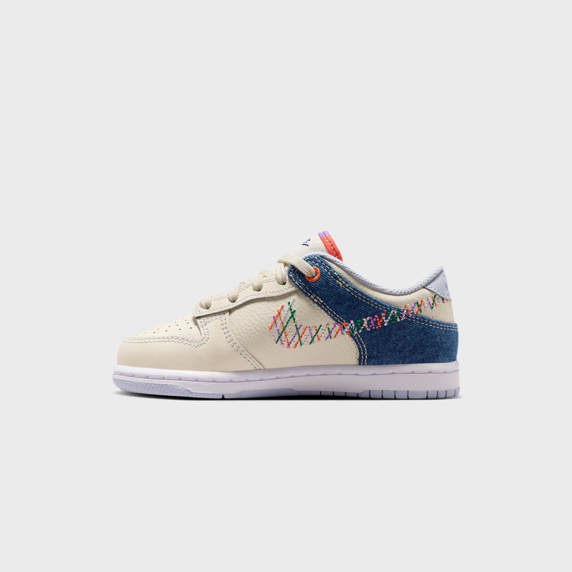 Nike PS Dunk Low - Soft Pearl / Blue Denim / Midnight Navy / Multicolor