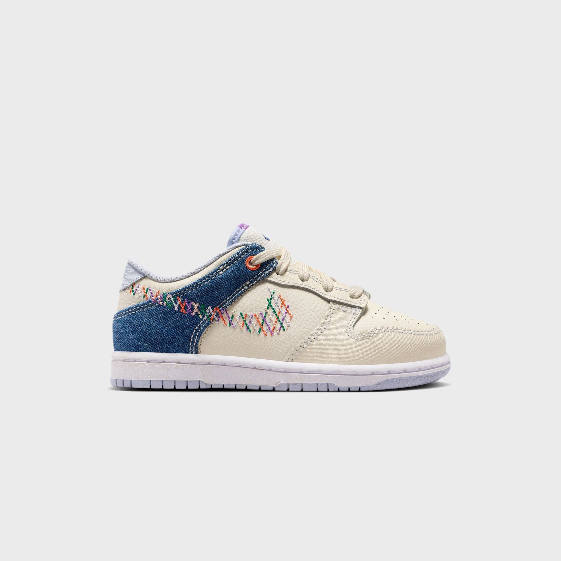 Nike PS Dunk Low - Soft Pearl / Blue Denim / Midnight Navy / Multicolor