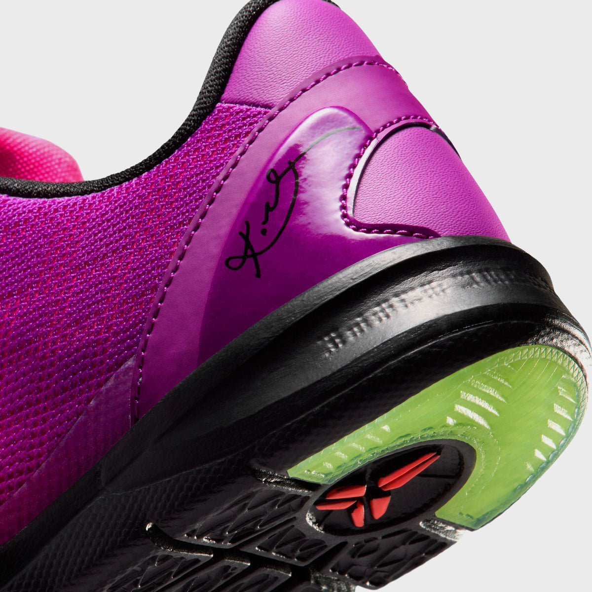 Nike PS Kobe 8 - Red Plum / Pink Flash / Electric Green