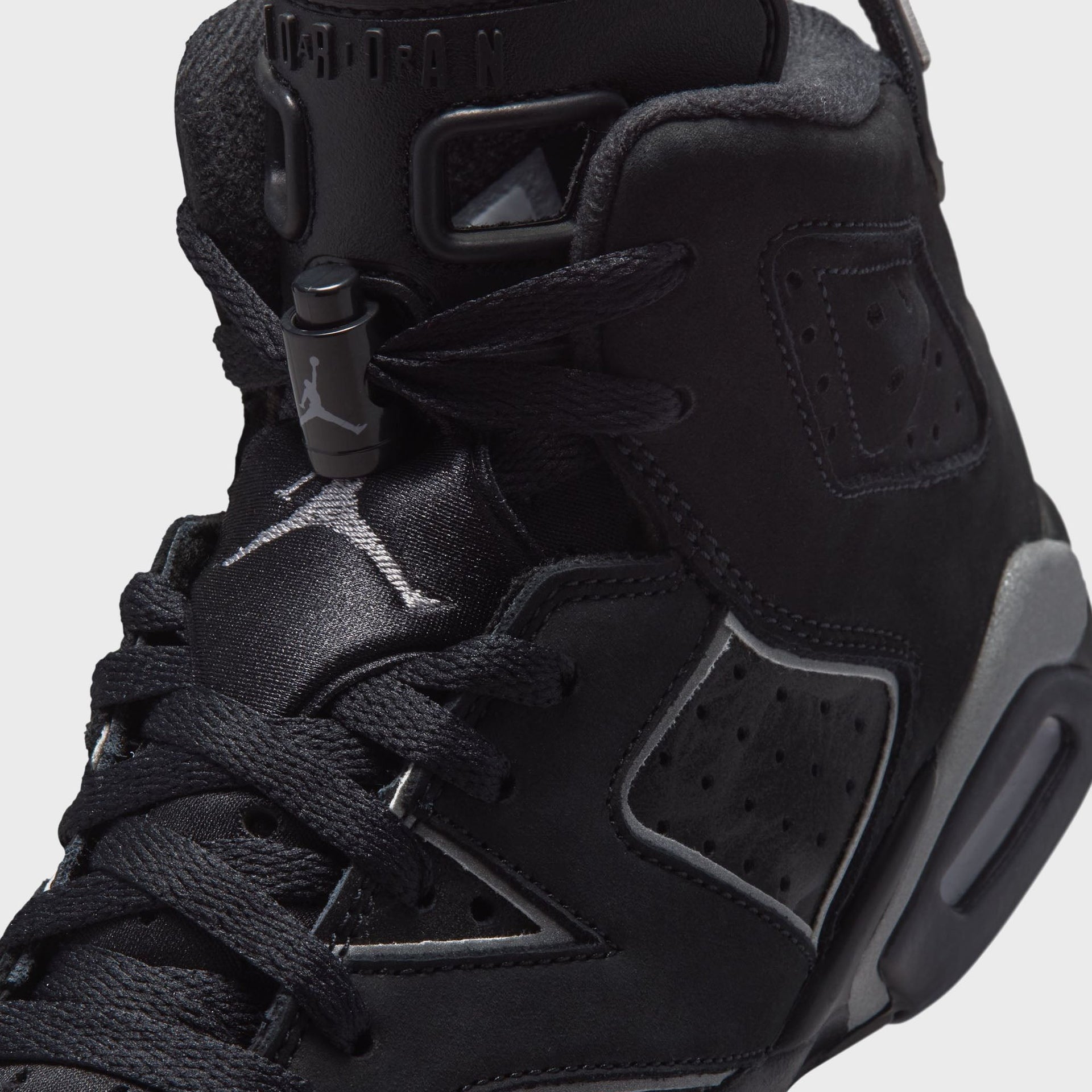 Jordan GS Air Jordan 6 Retro - Black / Multi Color / Reflect