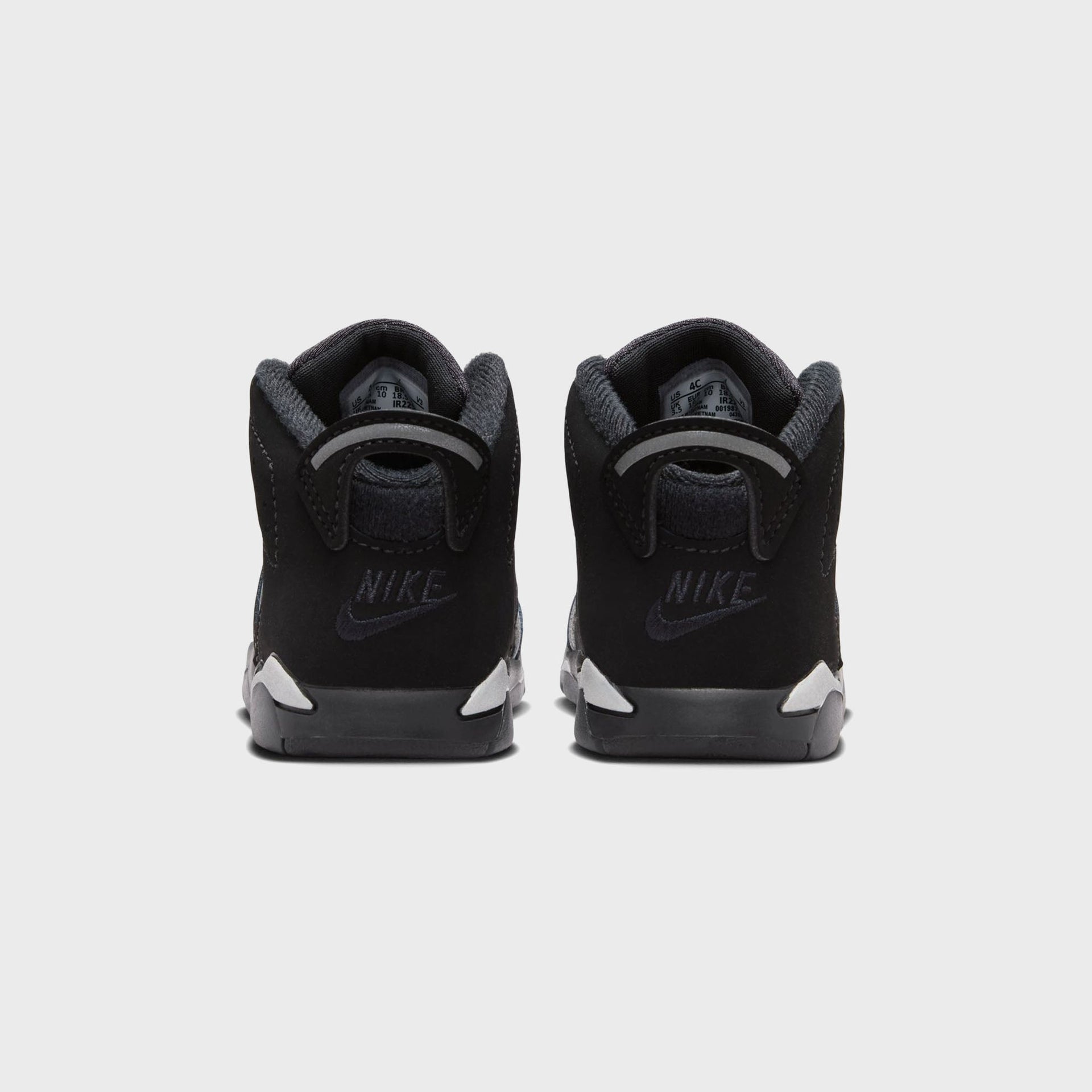 Jordan TD Air Jordan 6 Retro - Black / Reflect Silver / Black