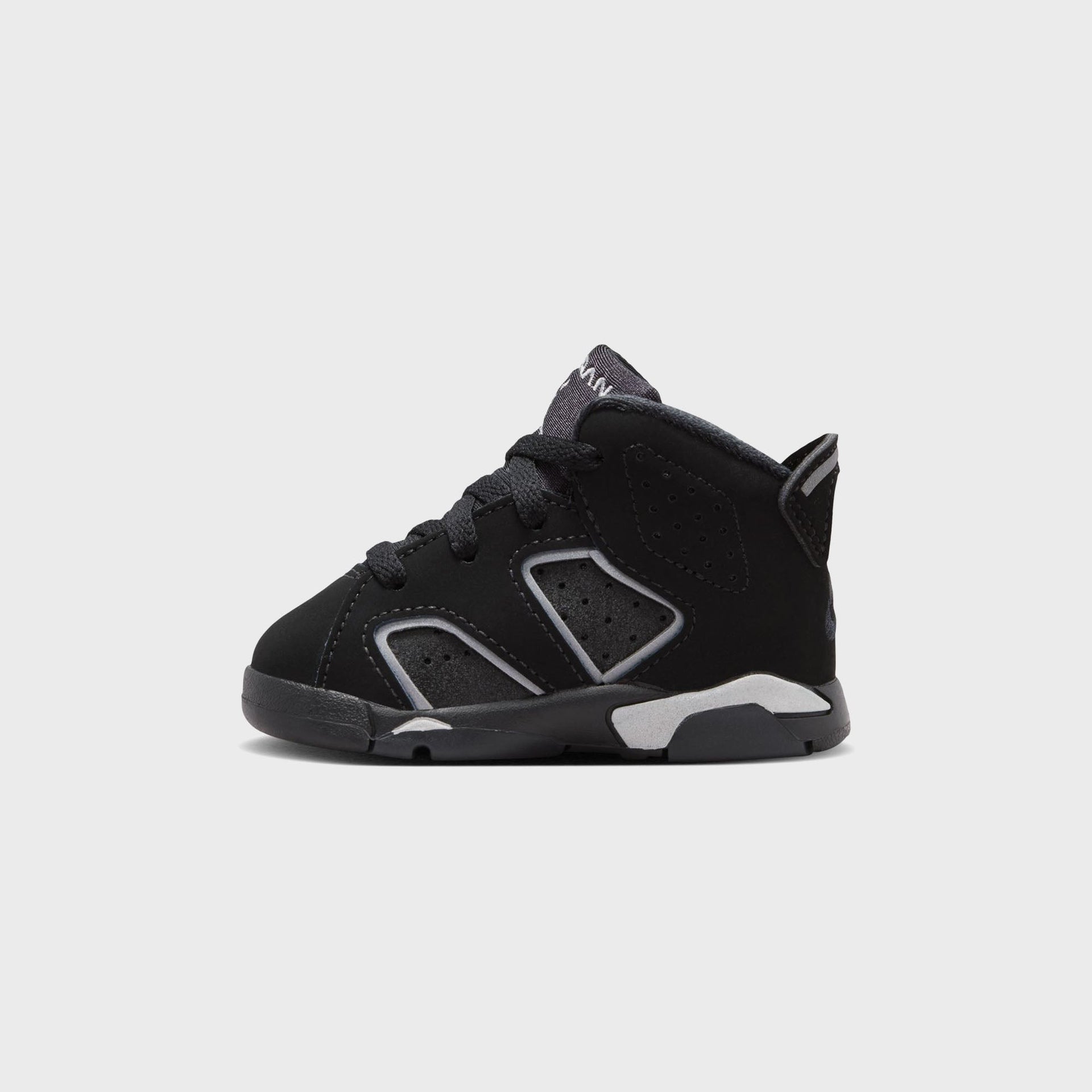 Jordan TD Air Jordan 6 Retro - Black / Reflect Silver / Black