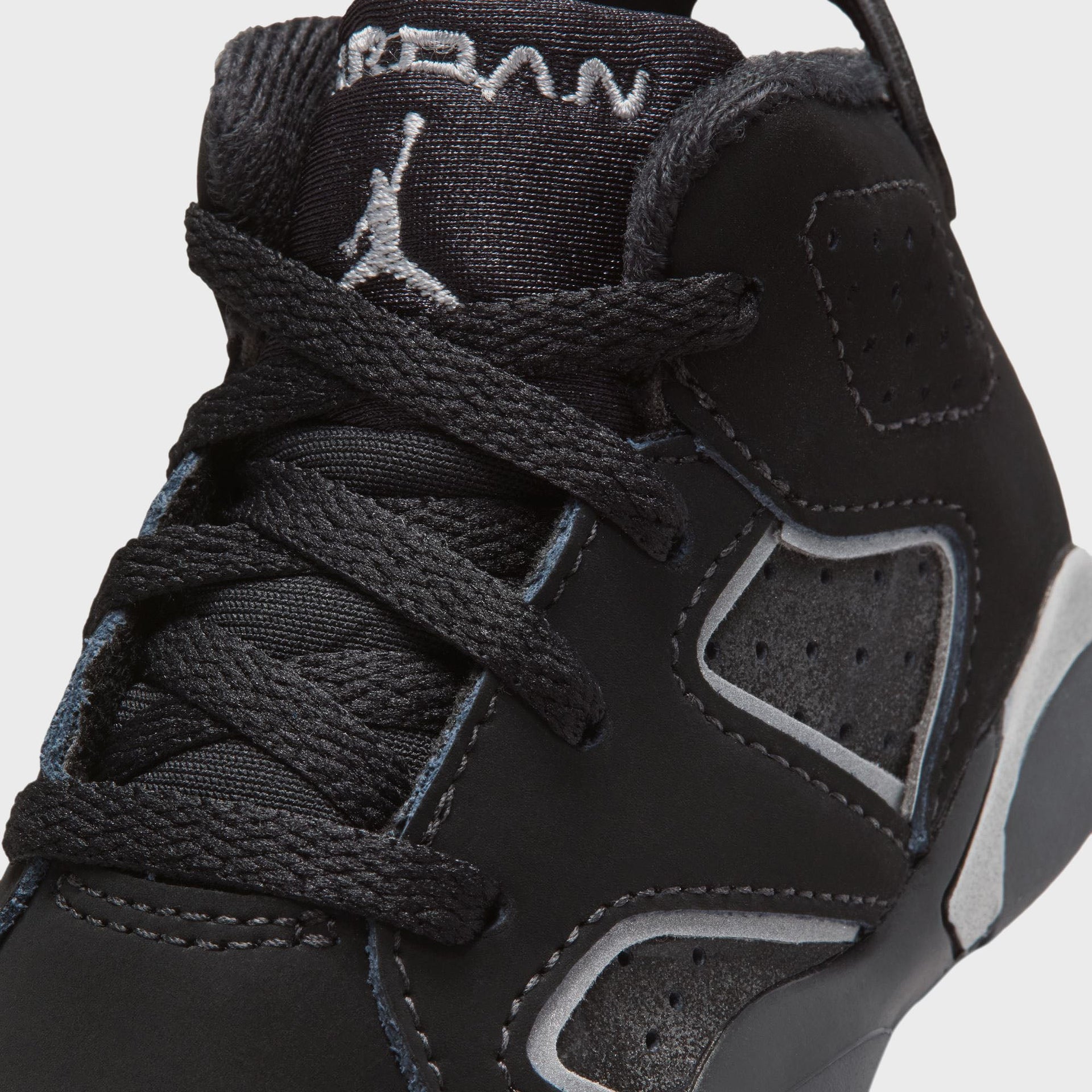 Jordan TD Air Jordan 6 Retro - Black / Reflect Silver / Black