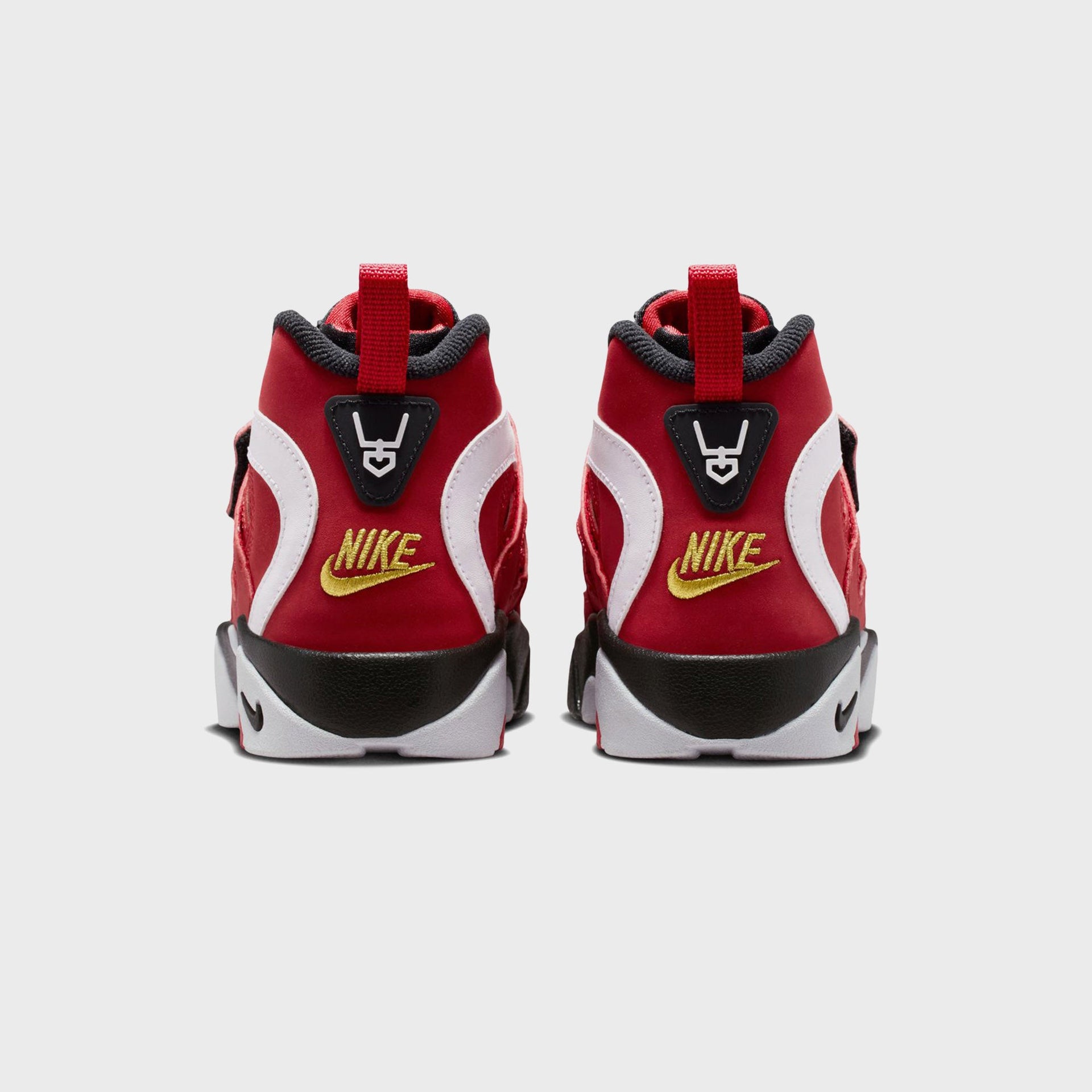 Nike PS Air Diamond Turf II - Main Red / Black / Metallic Gold / White