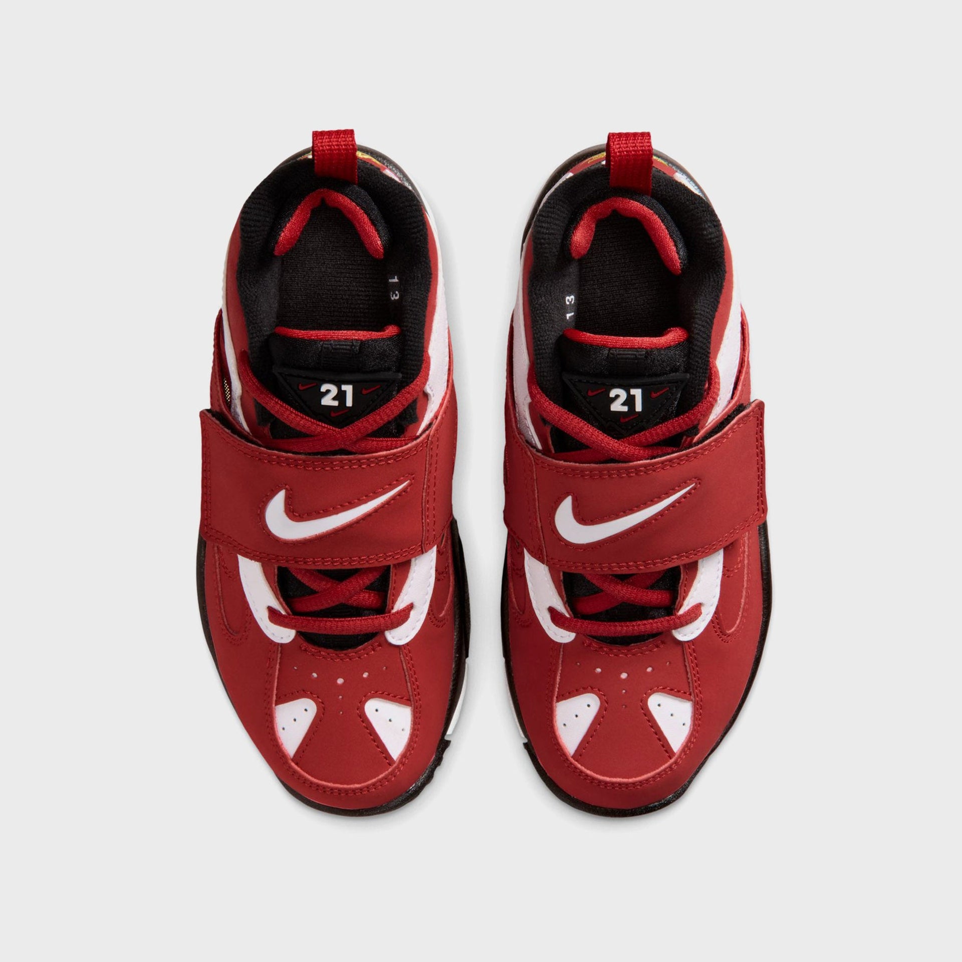 Nike PS Air Diamond Turf II - Main Red / Black / Metallic Gold / White