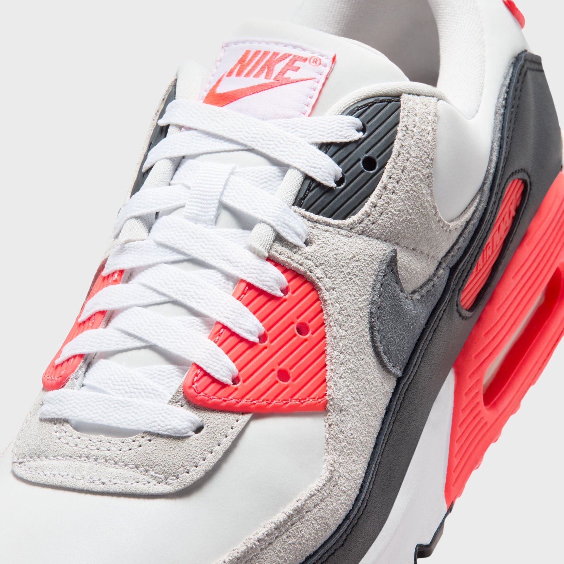 Nike Air Max 90 - White / Cement Grey / Infrared / Black