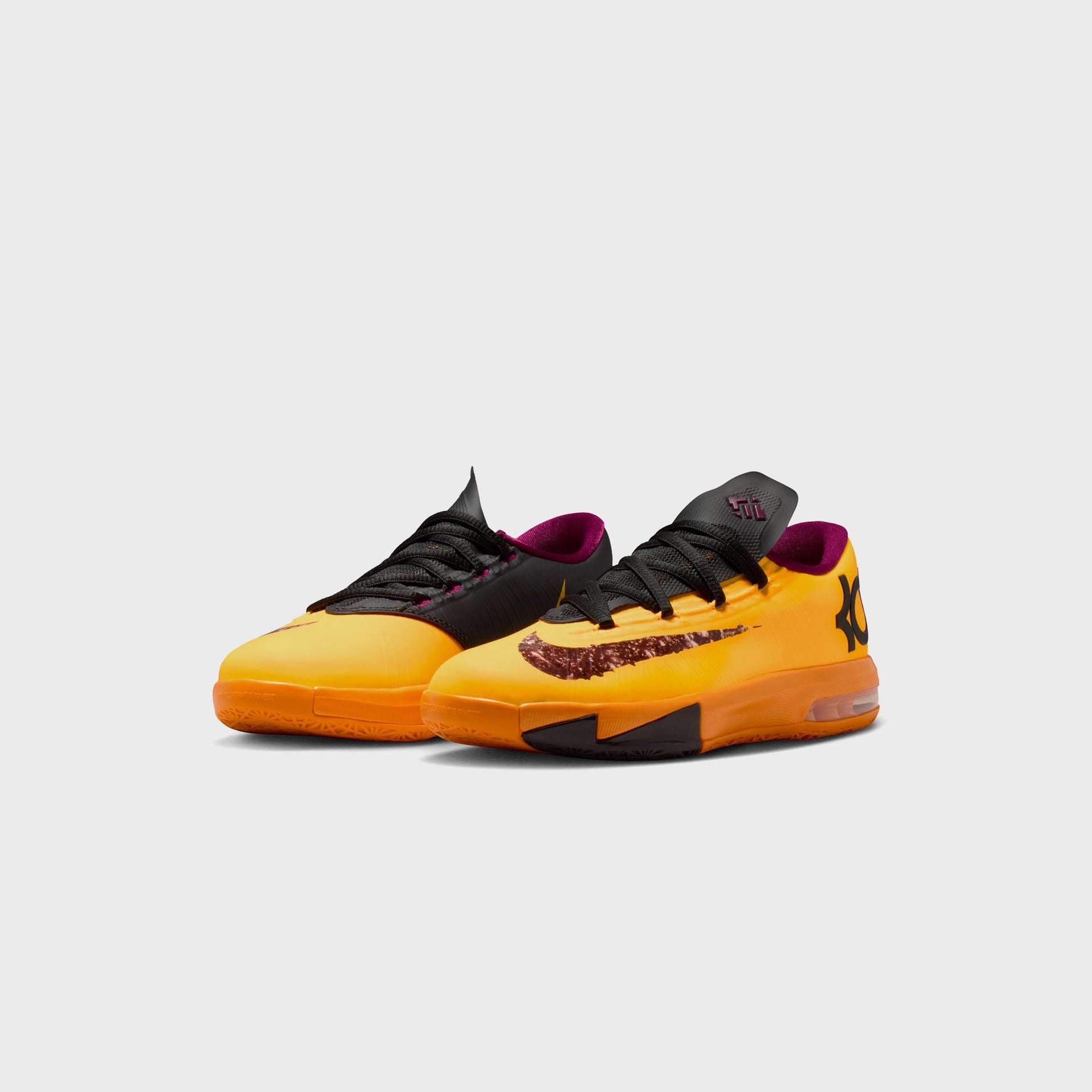 Nike GS KD 6 - Laser Orange / Raspberry Red / Black