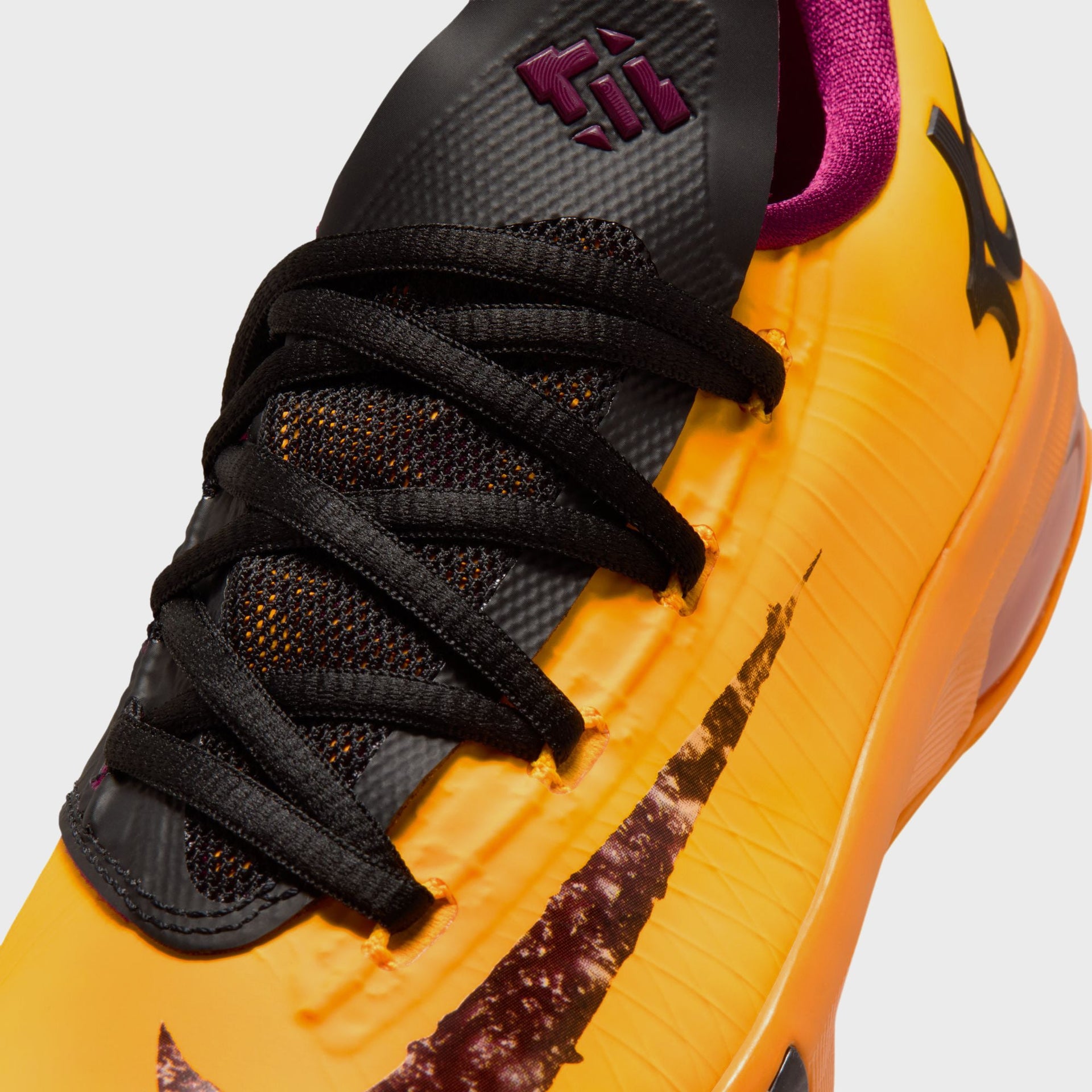 Nike GS KD 6 - Laser Orange / Raspberry Red / Black