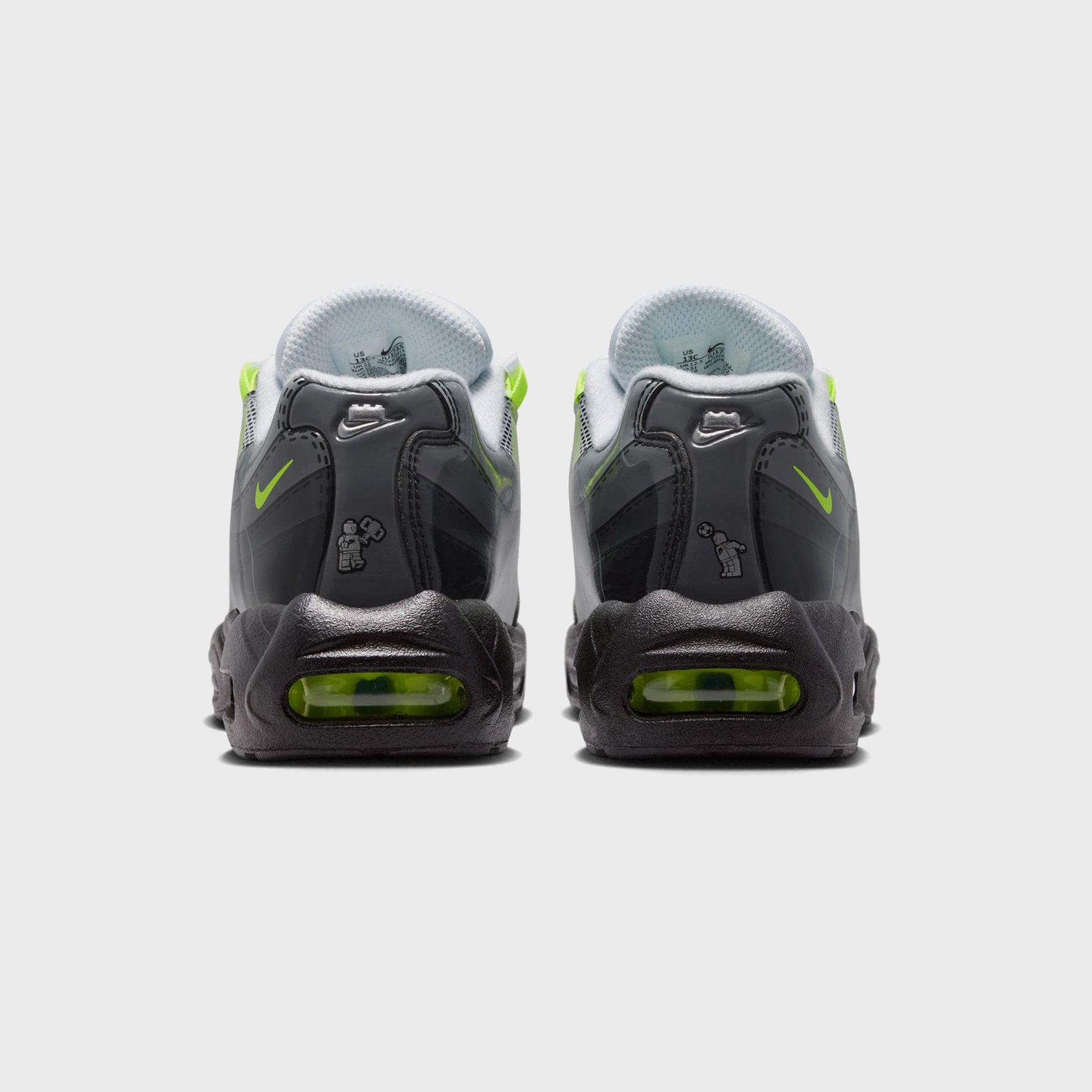 Nike x LEGO® Collection PS Air Max 95 - Black / Dark Smoke Grey / Smoke Grey / Metallic Silver