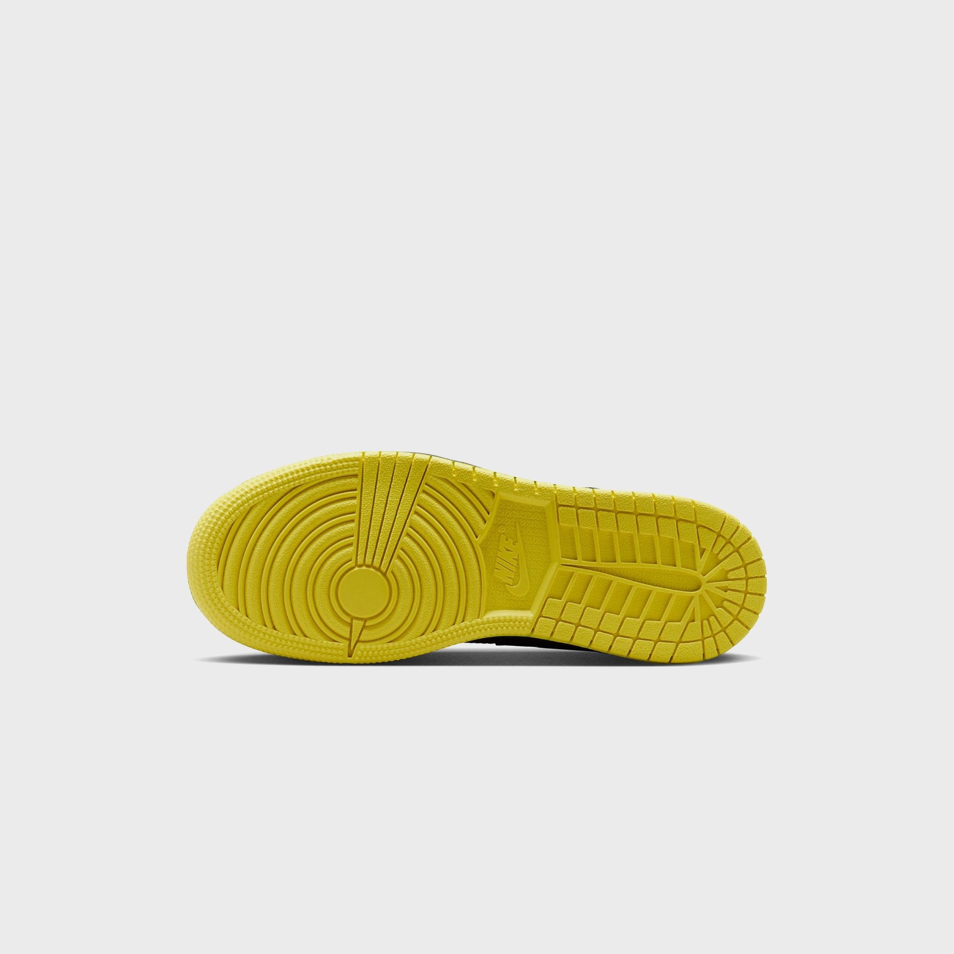 Jordan GS Air Jordan 1 Mid SE - Black / Opti Yellow / Silver