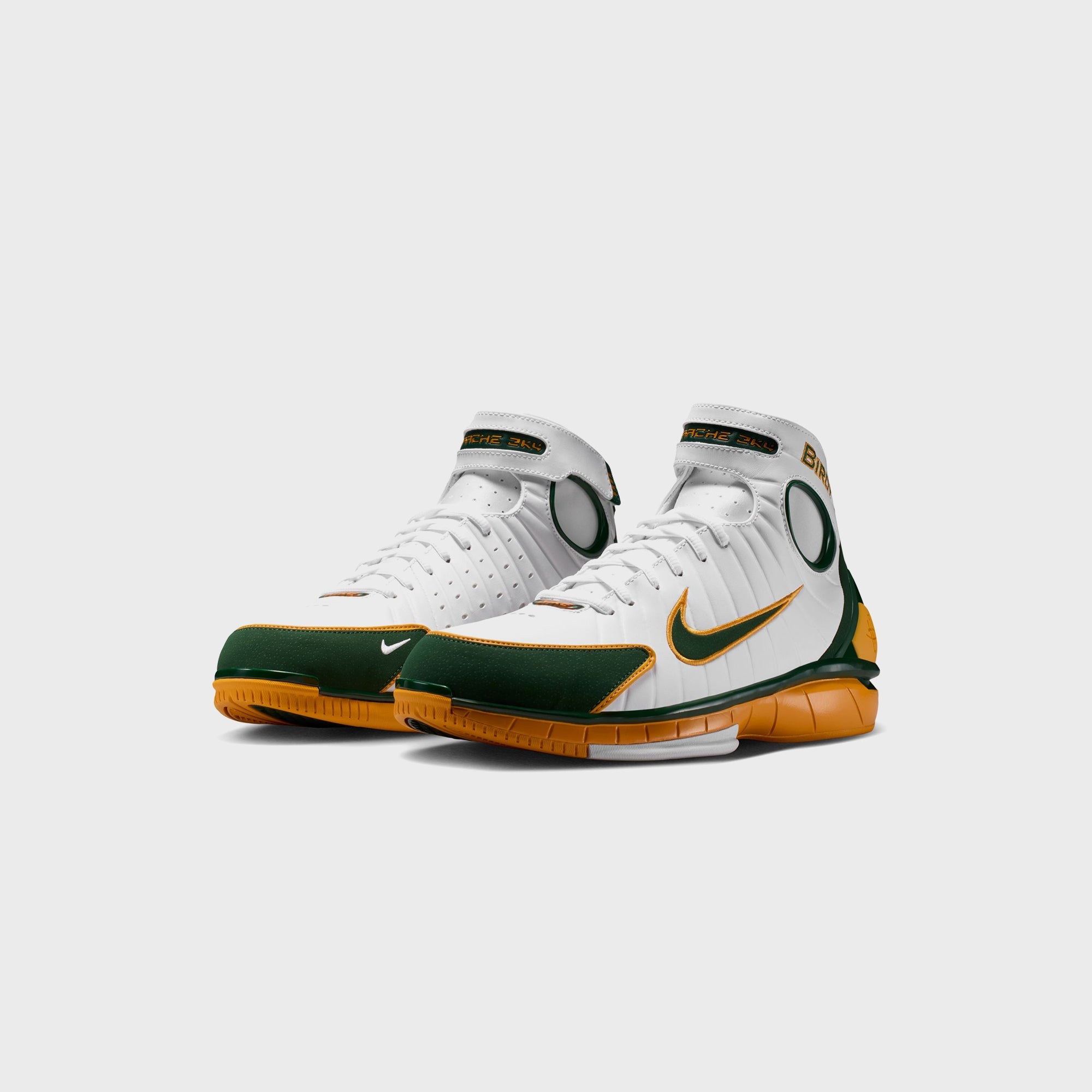 Nike Air Zoom Huarache 2K4 - Deep Forest / White / Canyon Gold – Kith
