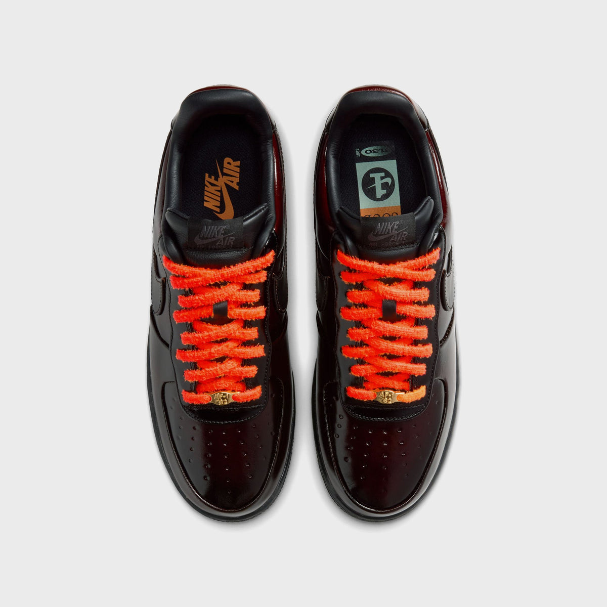Nike Air Force 1 '07 - Black / Cinnamon / Total Orange