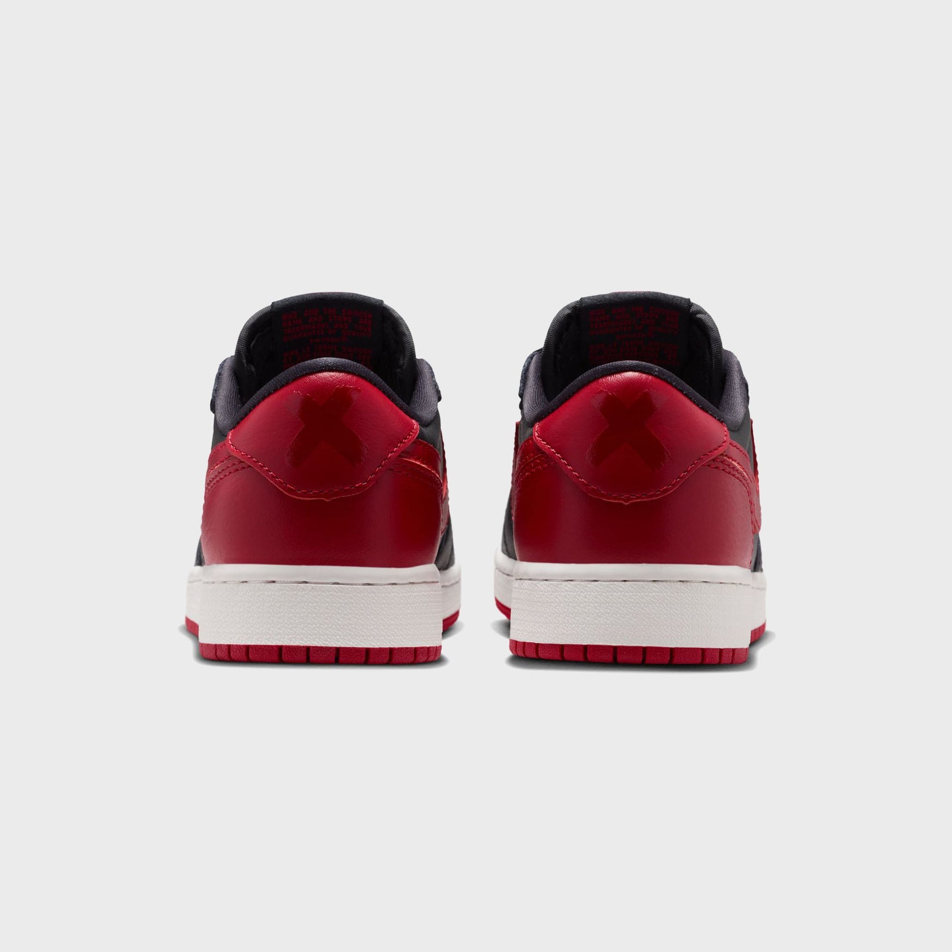 Jordan GS Air Jordan 1 Retro Low OG - Black / Varsity Red / Summit White