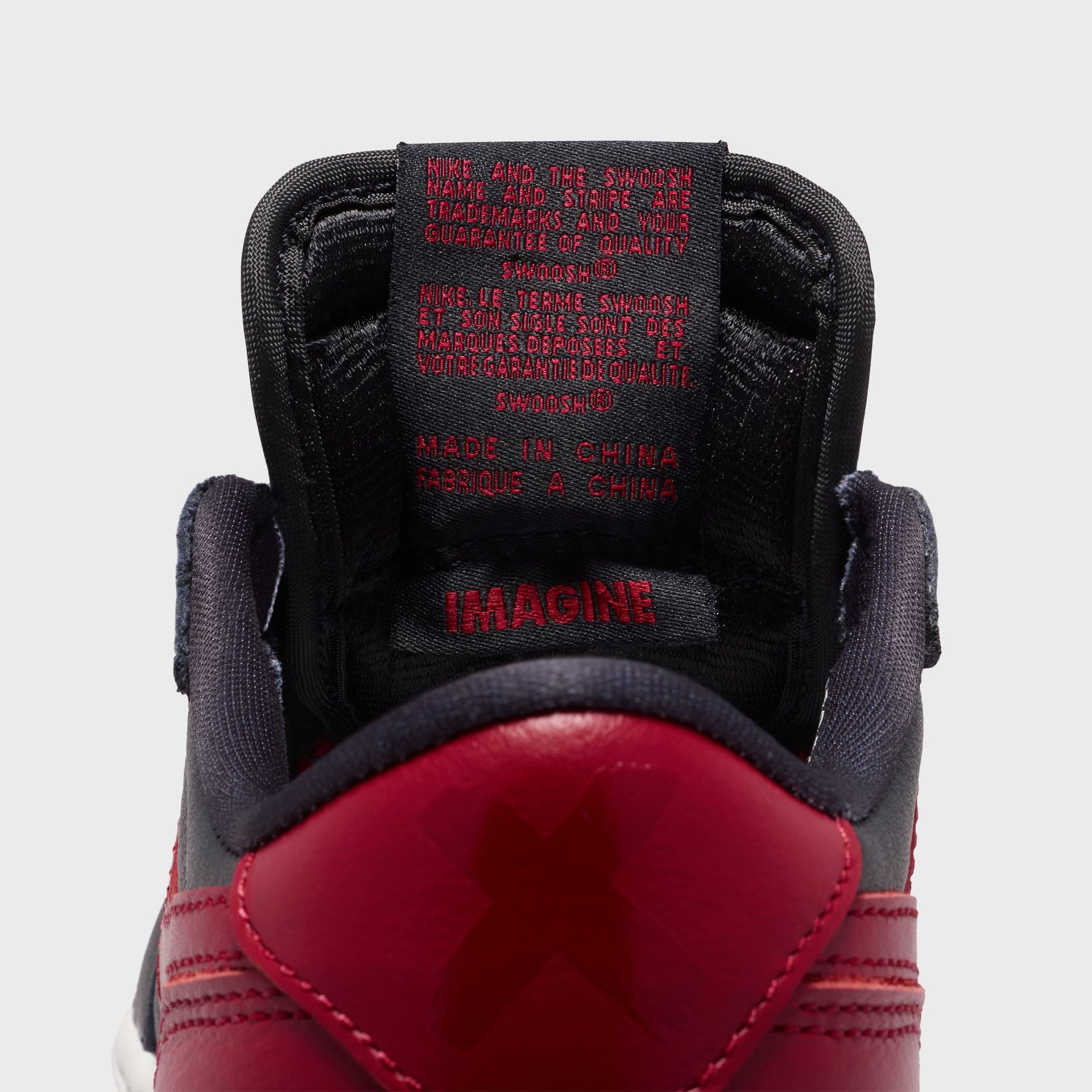 Jordan GS Air Jordan 1 Retro Low OG - Black / Varsity Red / Summit White