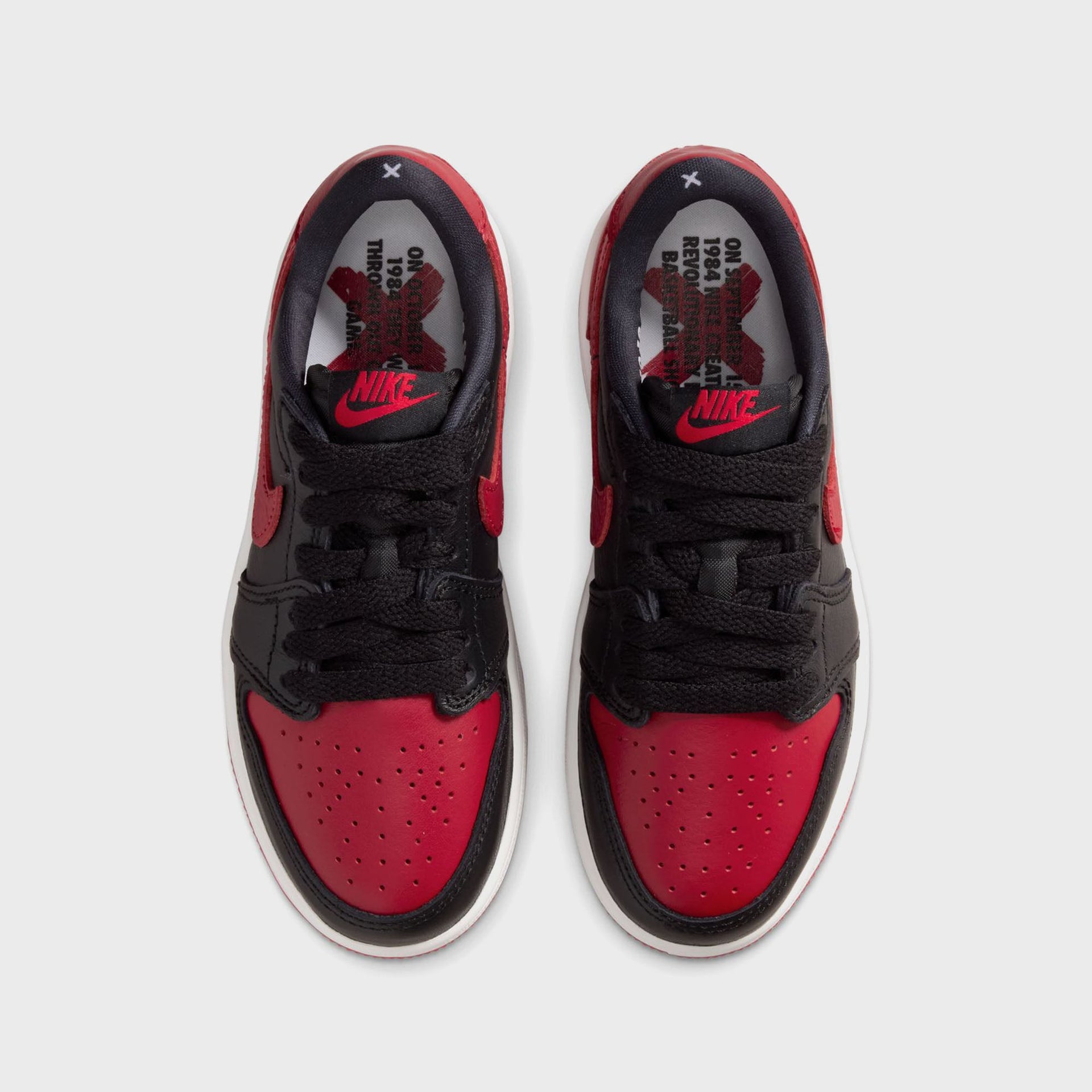 Jordan PS Air Jordan 1 Retro Low OG - Black / Varsity Red / Summit White