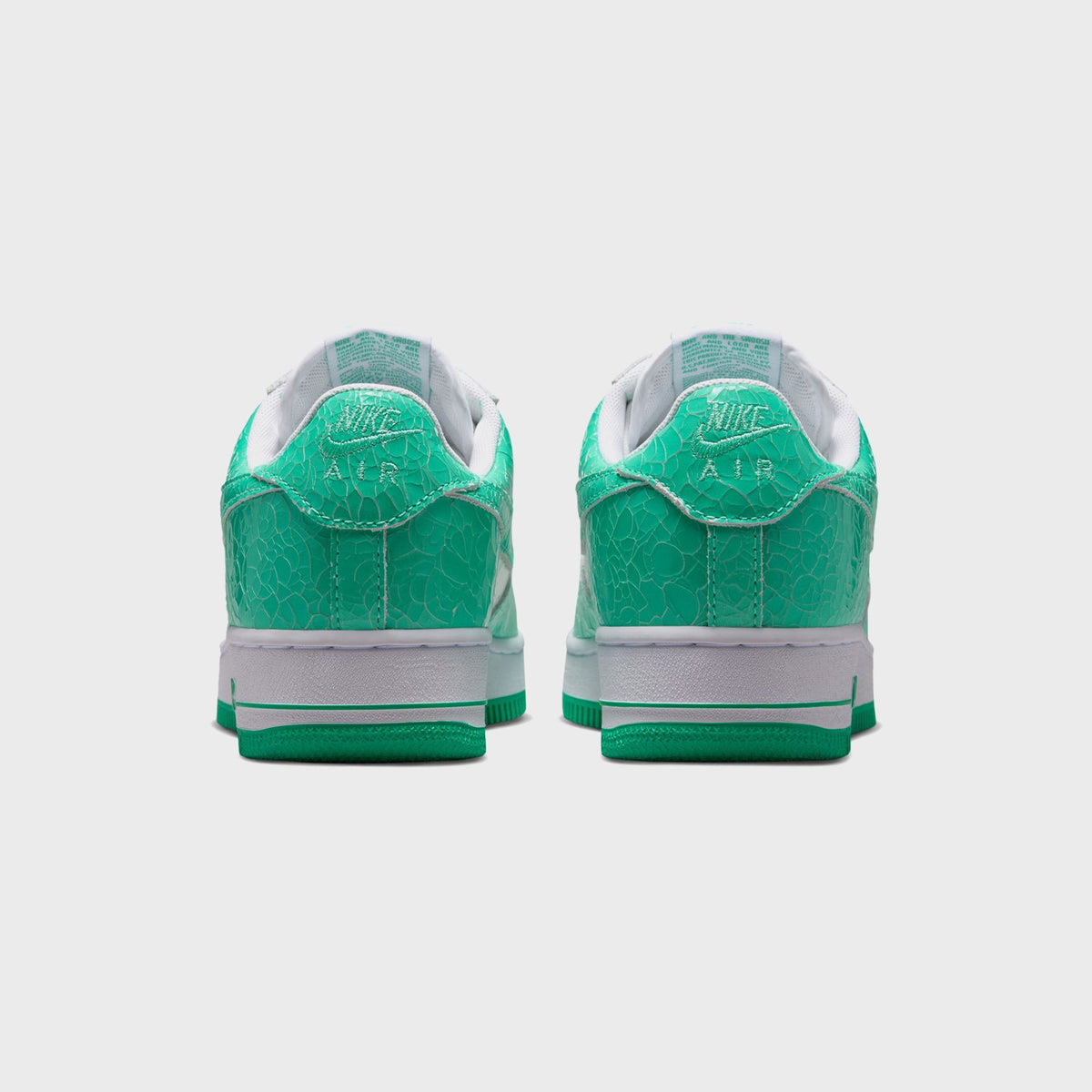 Nike Air Force 1 '01 Cracked Leather - Menta / White