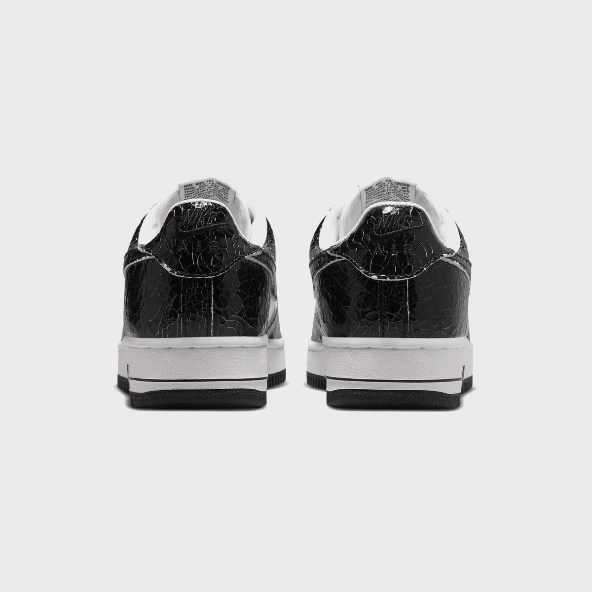 Nike Air Force 1 '01 Cracked Leather - Black / White