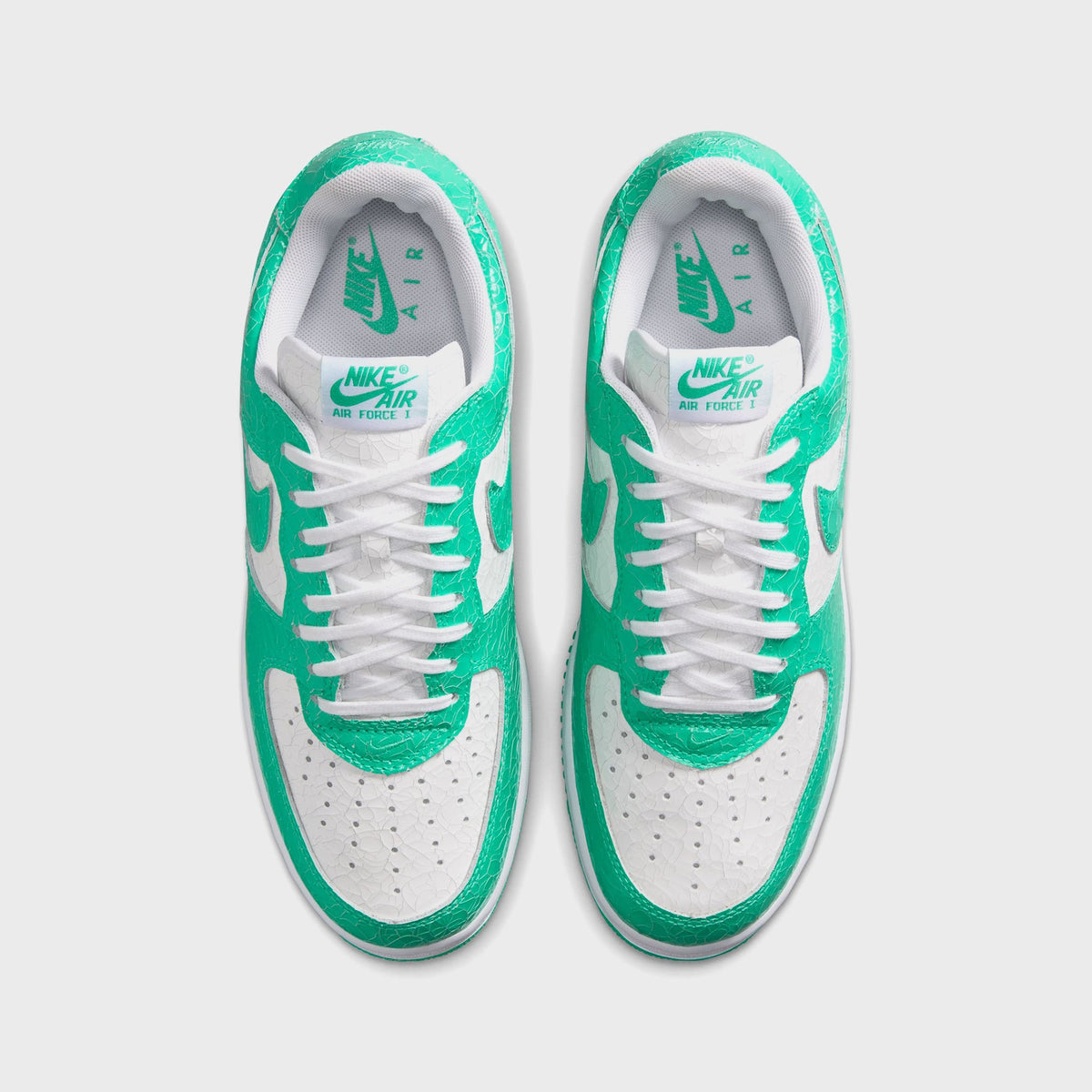 Nike Air Force 1 '01 Cracked Leather - Menta / White