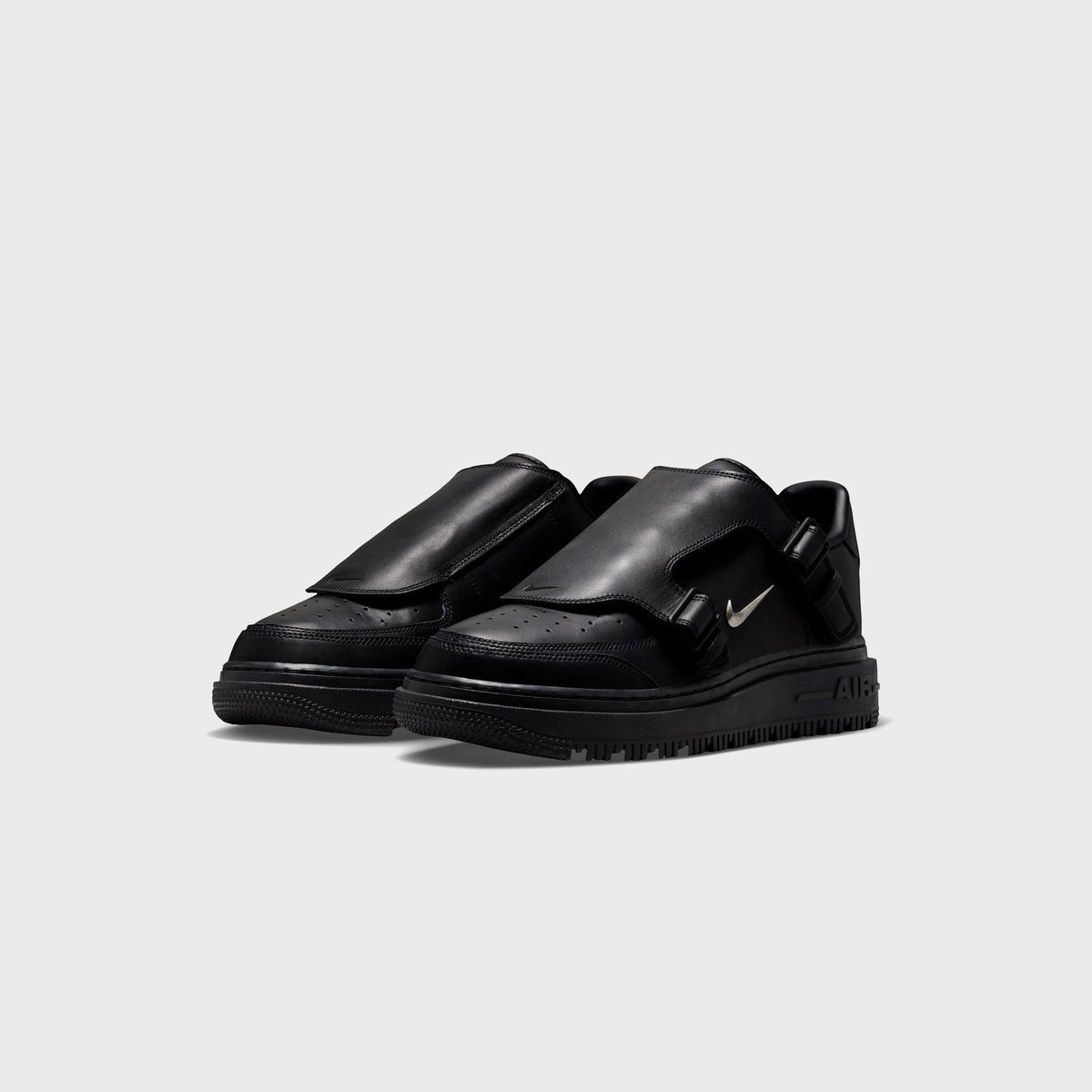 Nike Air Force 1 Low Luxe - Black / Metallic Silver / Anthracite