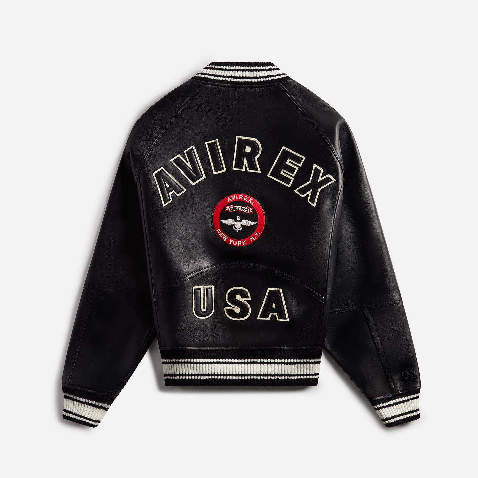 AVIREX Stadium Jacket - Black – Kith