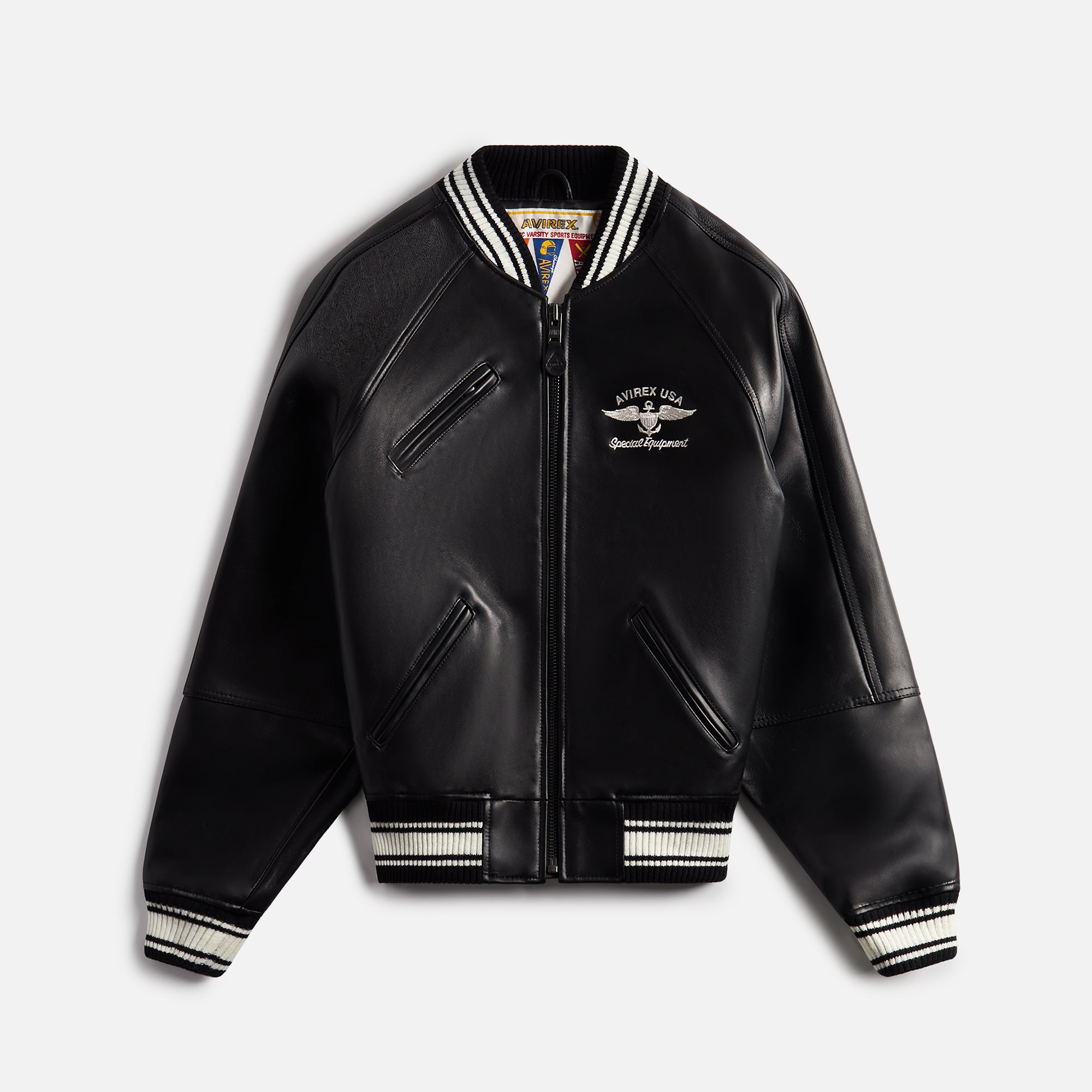 Avirex Stadium Jacket - Black