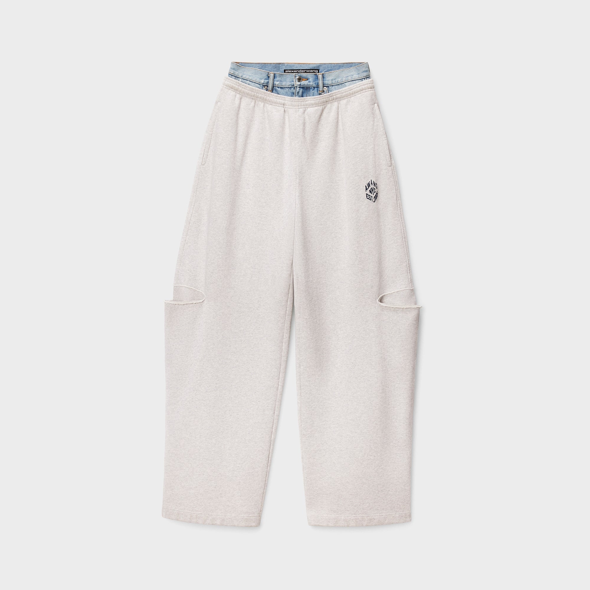 Alexander Wang EZ Mid Rise Relaxed Straight Logo Puff - Vintage – Kith