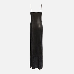 Alexander Wang Cami Slip for Dress with Clear Bead Hotfix - Black
