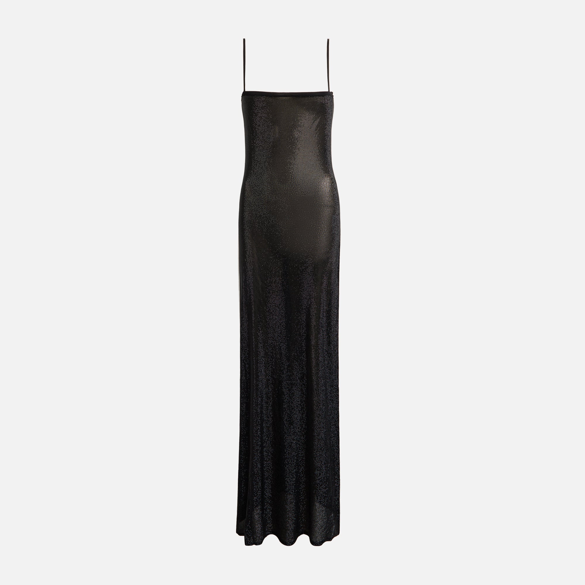 Alexander Wang Cami Slip Dress with Clear Bead Hotfix - Black – Kith