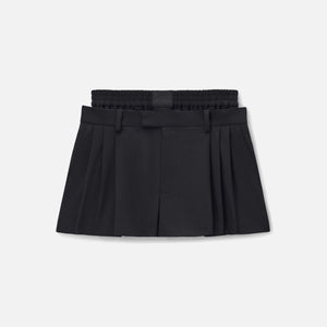 Alexander Wang Pleated Short With Boxer - Black