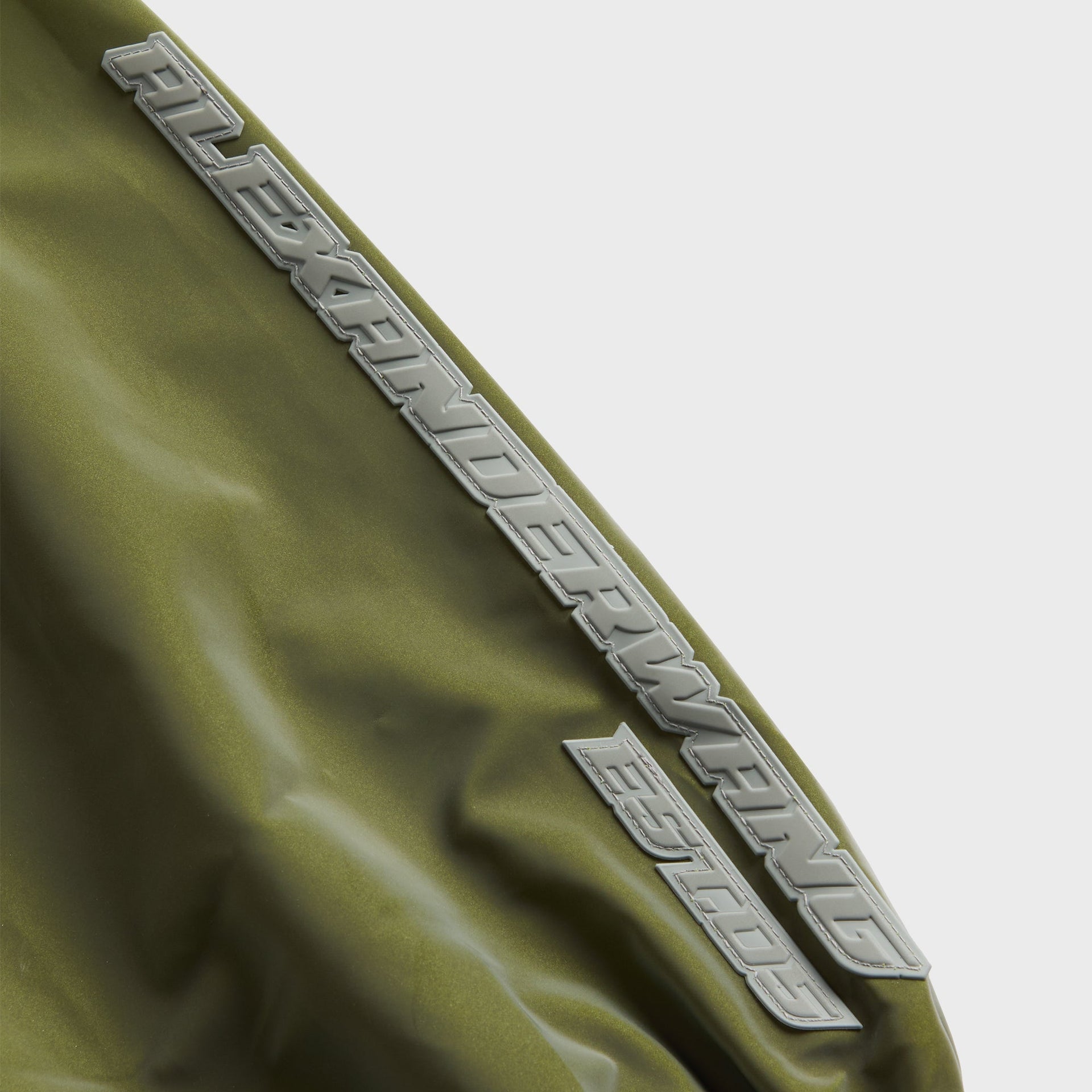 Alexander Wang Reflective Shrunken Track Jacket - Yellow