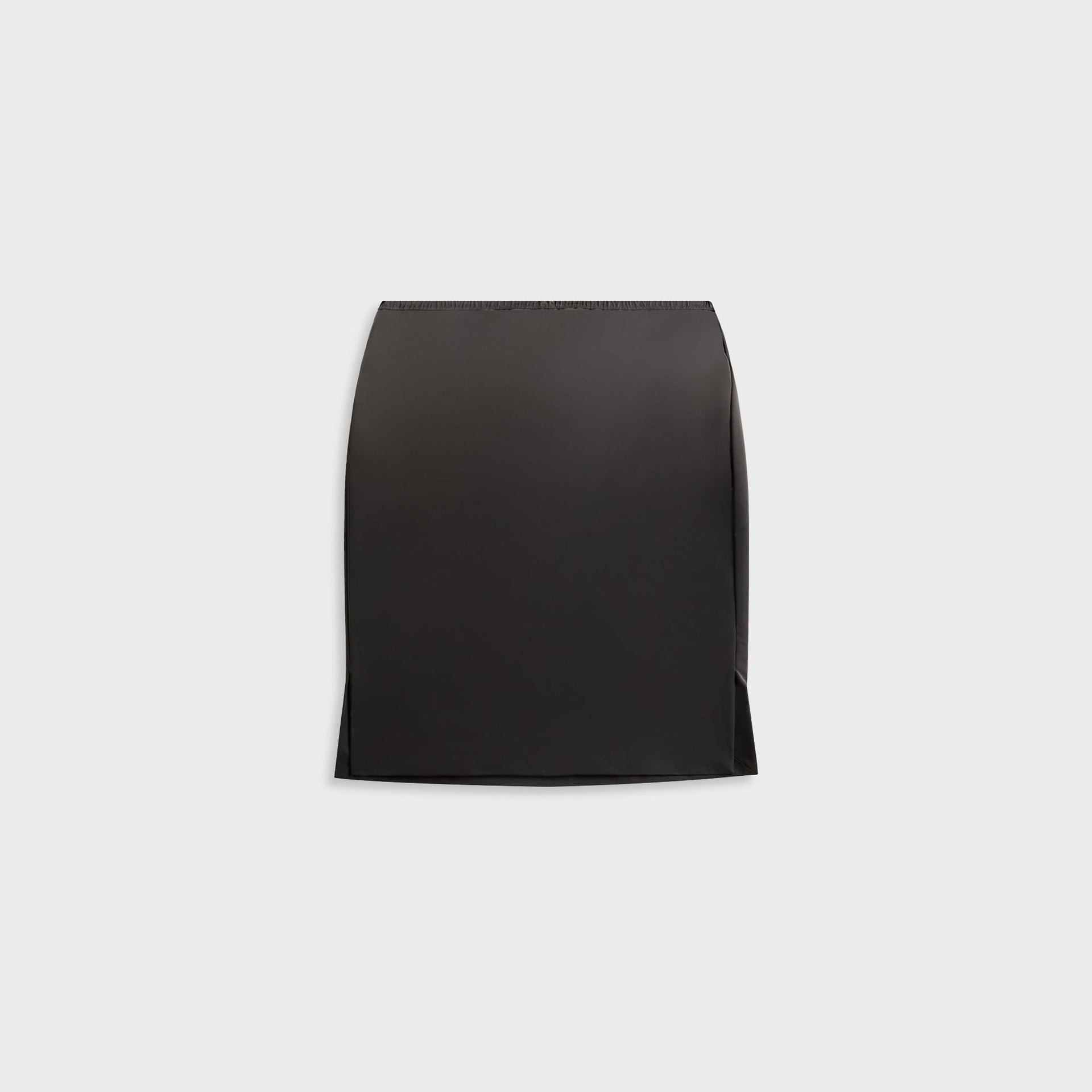 Alexander Wang Reflective Mid Rise Midi Skirt - Black