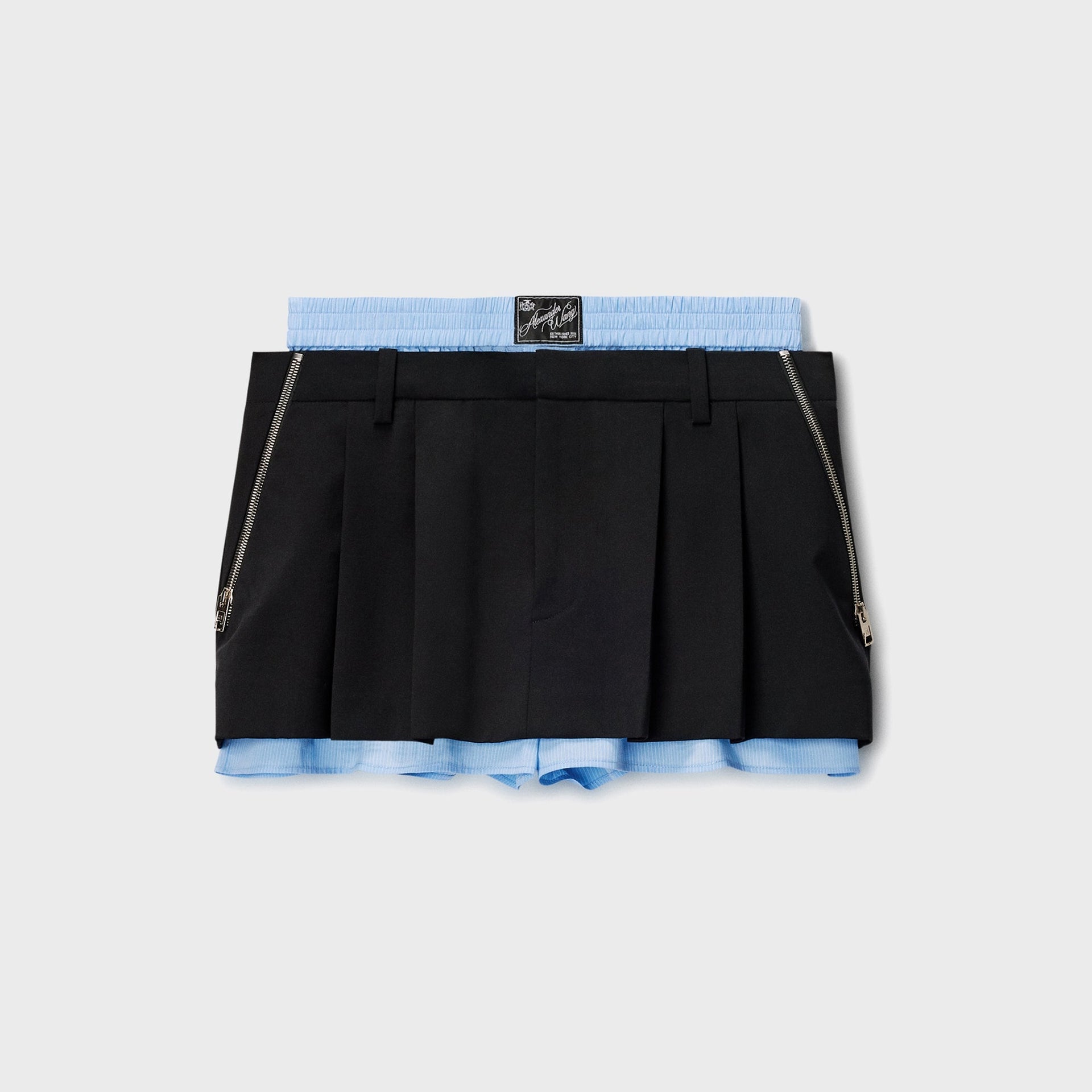 Alexander Wang Pleated Skort - Black