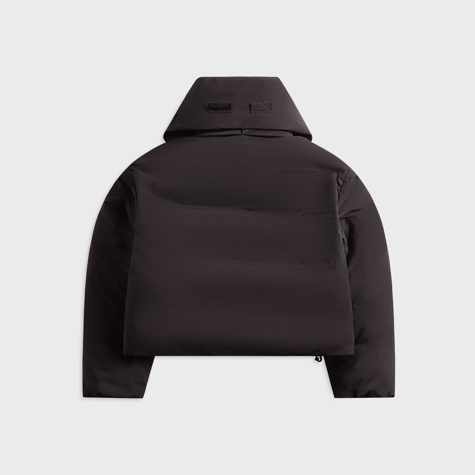 Alexander Wang Cropped Puffer with Removable Scarf in Black