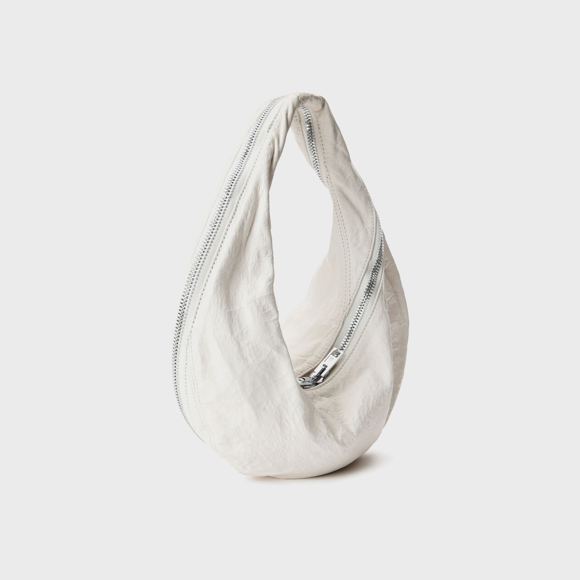 HEIRESS FLEX BAG IN CRYSTAL MESH in WHITE | alexanderwang®