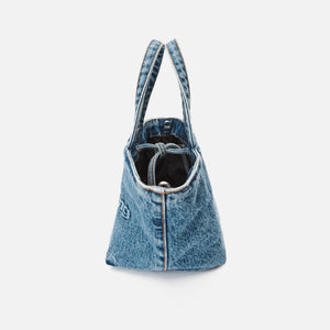 Alexander Wang Punch Small Tote with Strap - Vintage Medium Indigo