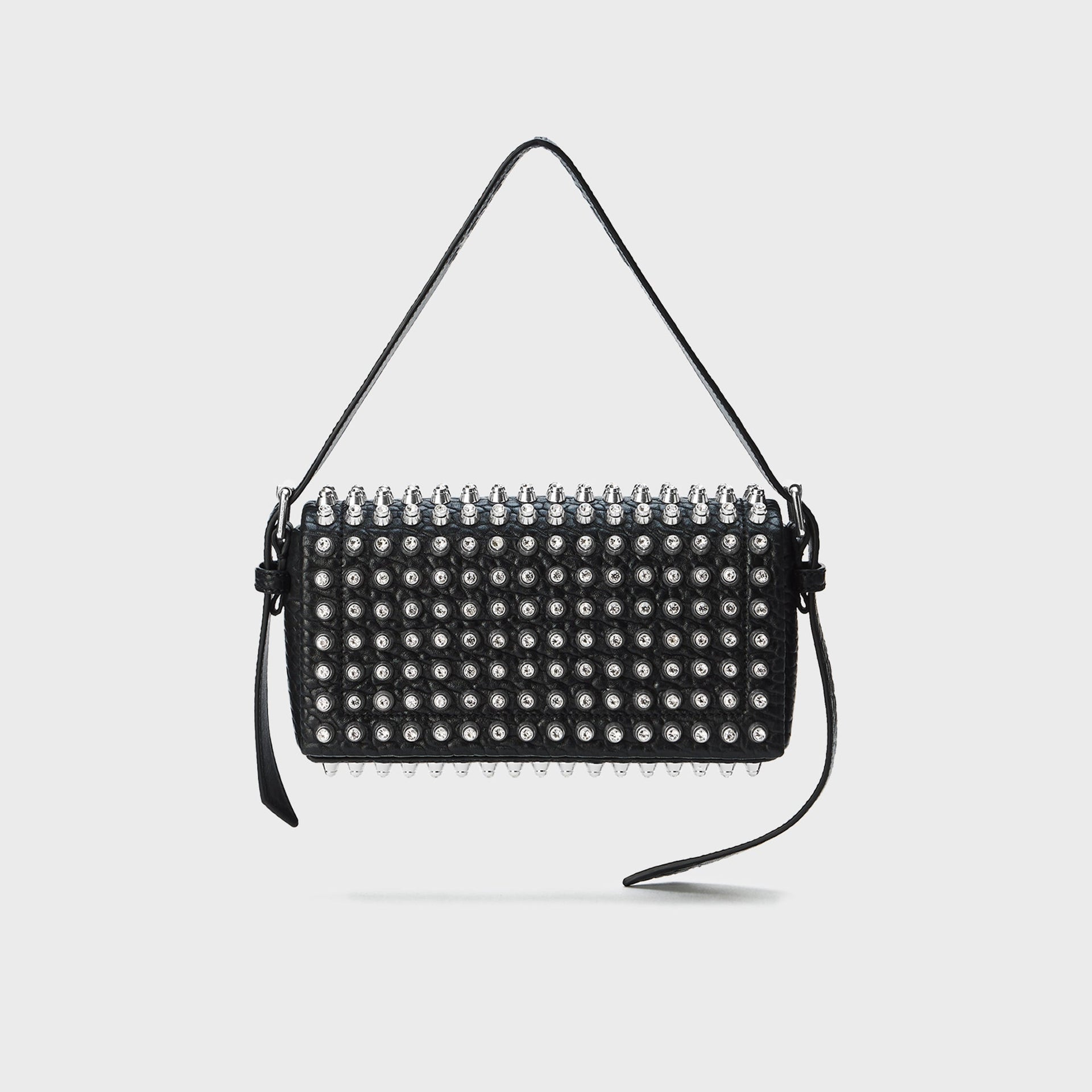 Alexander Wang Ricco Crown Slim Flap Bag - Black