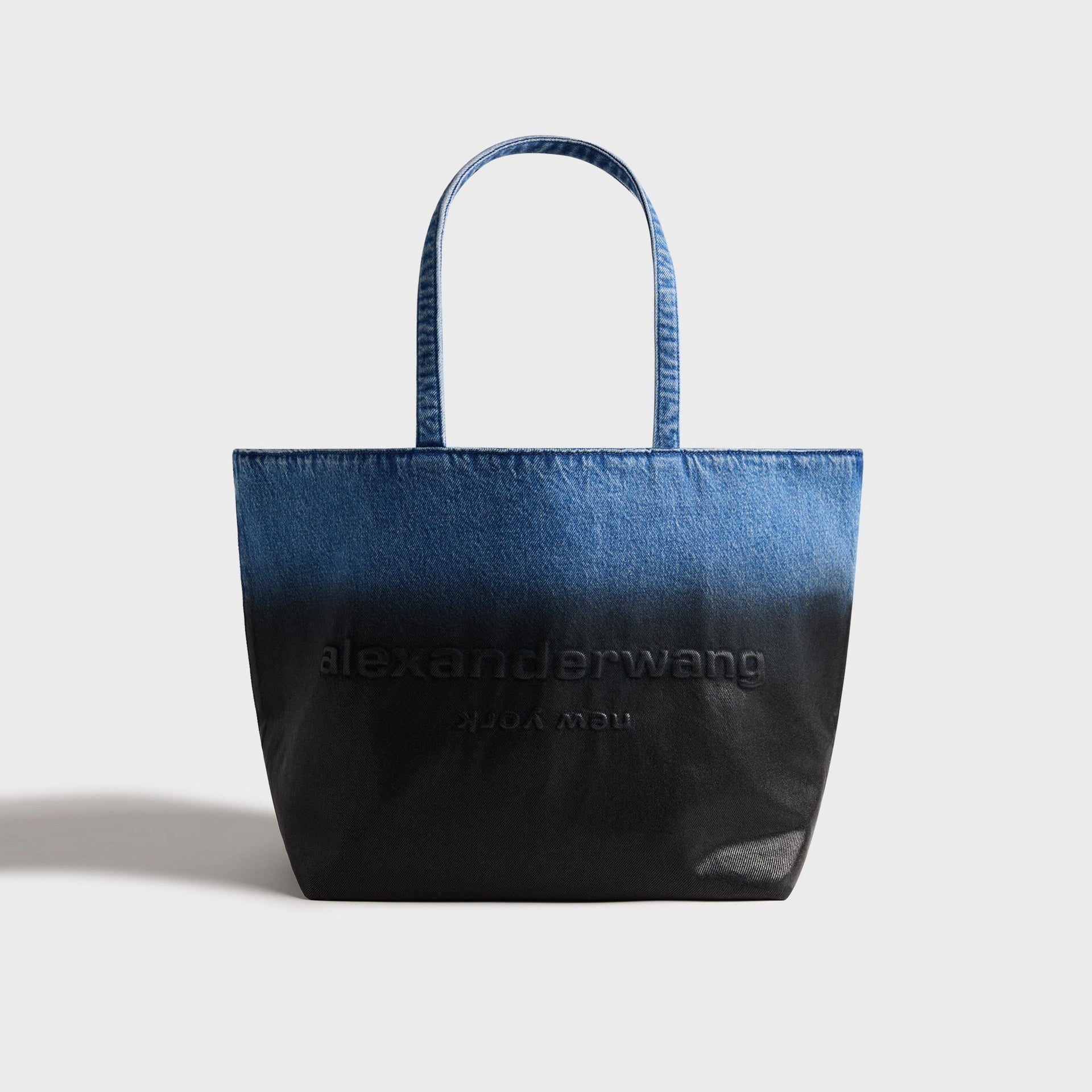 Alexander Wang Punch Tote - Vintage Marbled Blue / Black