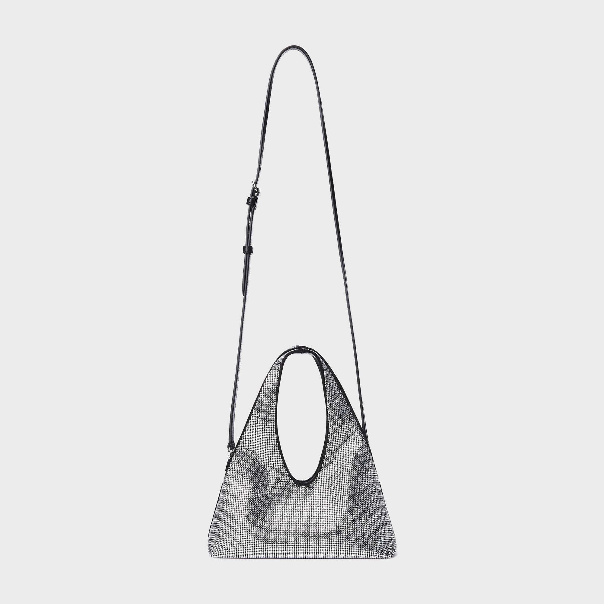 Alexander Wang Pike Crystal Mini Bag - Black / Silver – Kith