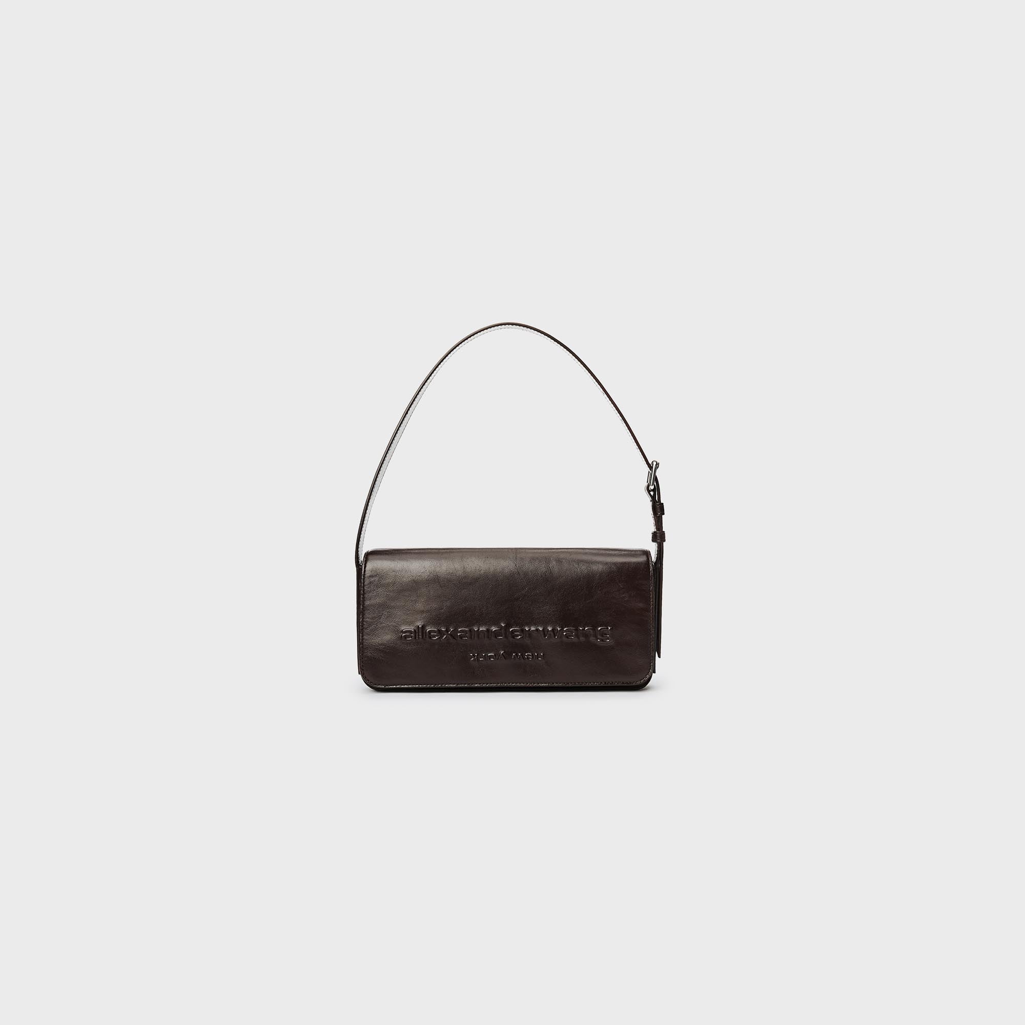 Alexander Wang Punch Flap Shoulder Bag - Oxblood – Kith