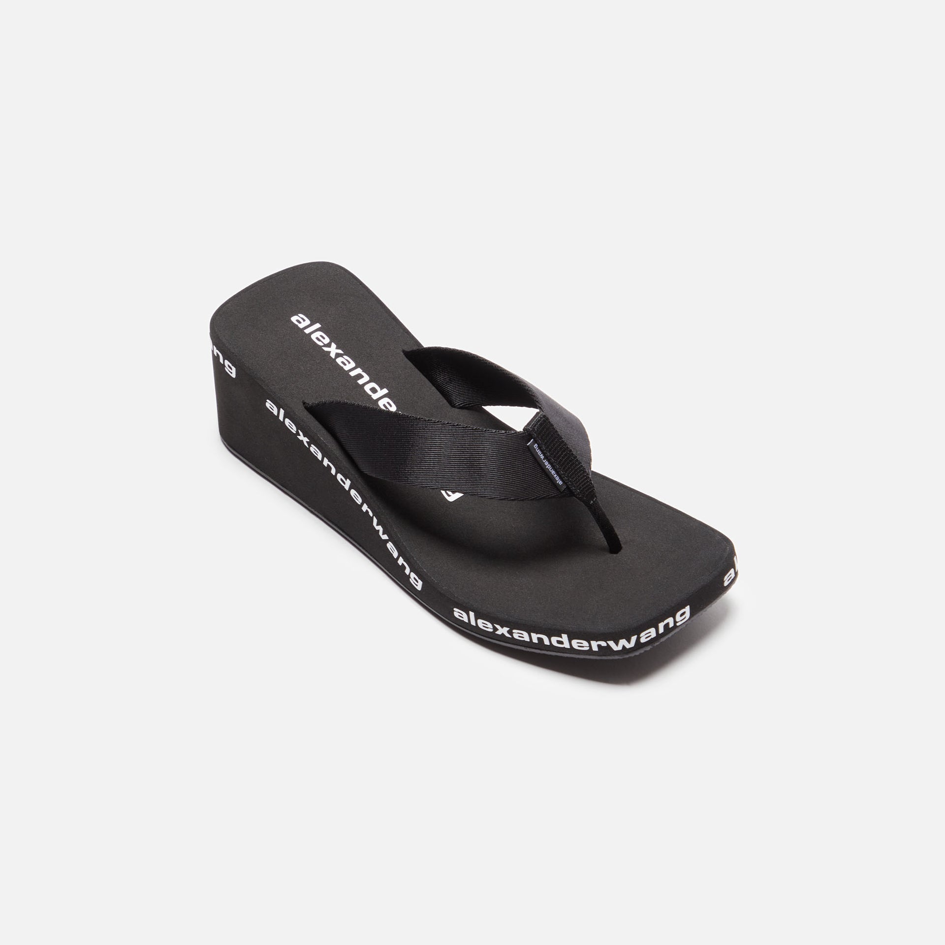 Alexander Wang Wedge Flip Flop - Black