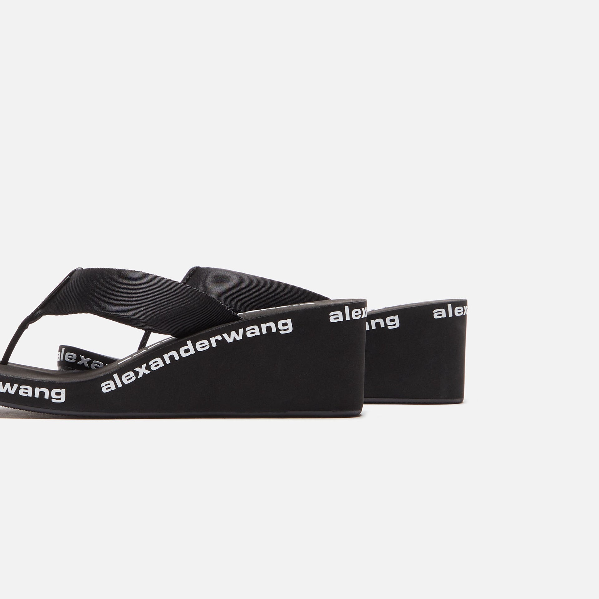 Alexander Wang Wedge Flip Flop - Black