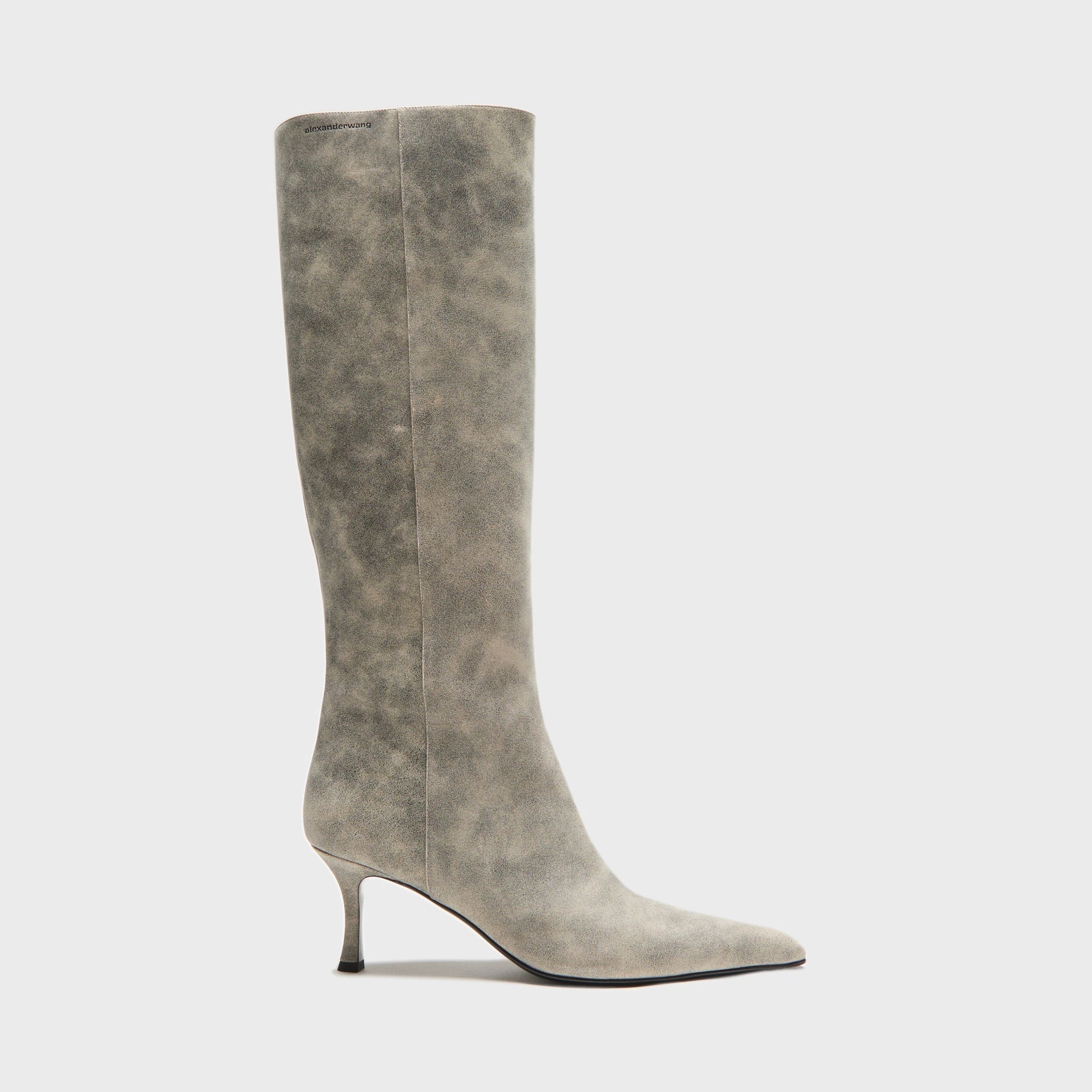 Alexander Wang Vera Boot - Black Crackle Grey